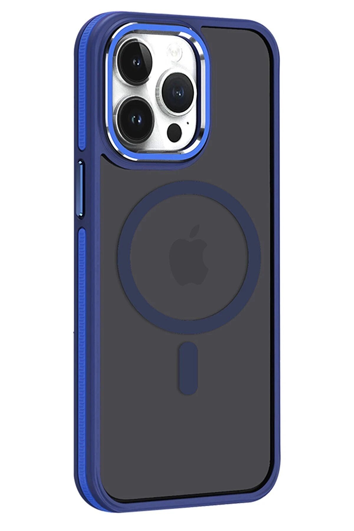 İphone 15 Pro Max Wi̇nner Magsafe Kapak - Laci̇vert - Dropx7722-4448