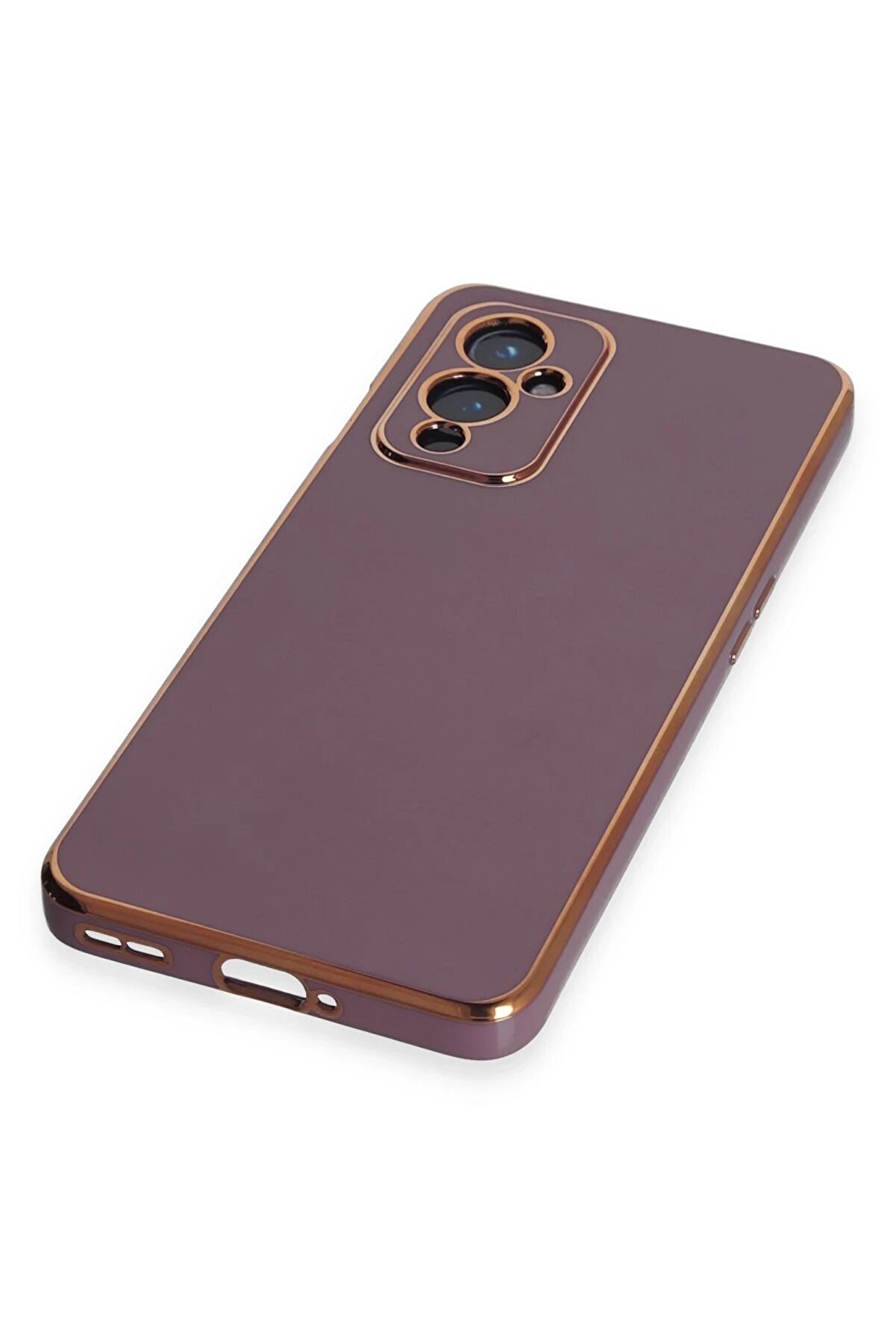 One Plus 9 Kılıf Volet Si̇li̇kon - Mor - Dropx9244-5531