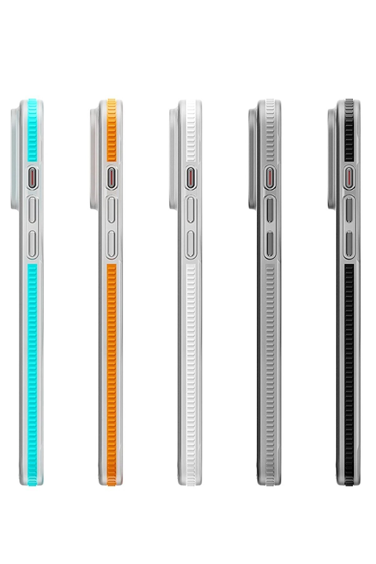 İphone 14 Pro Max Li̇ne Magsafe Kapak - Turuncu - Dropx1250-1811