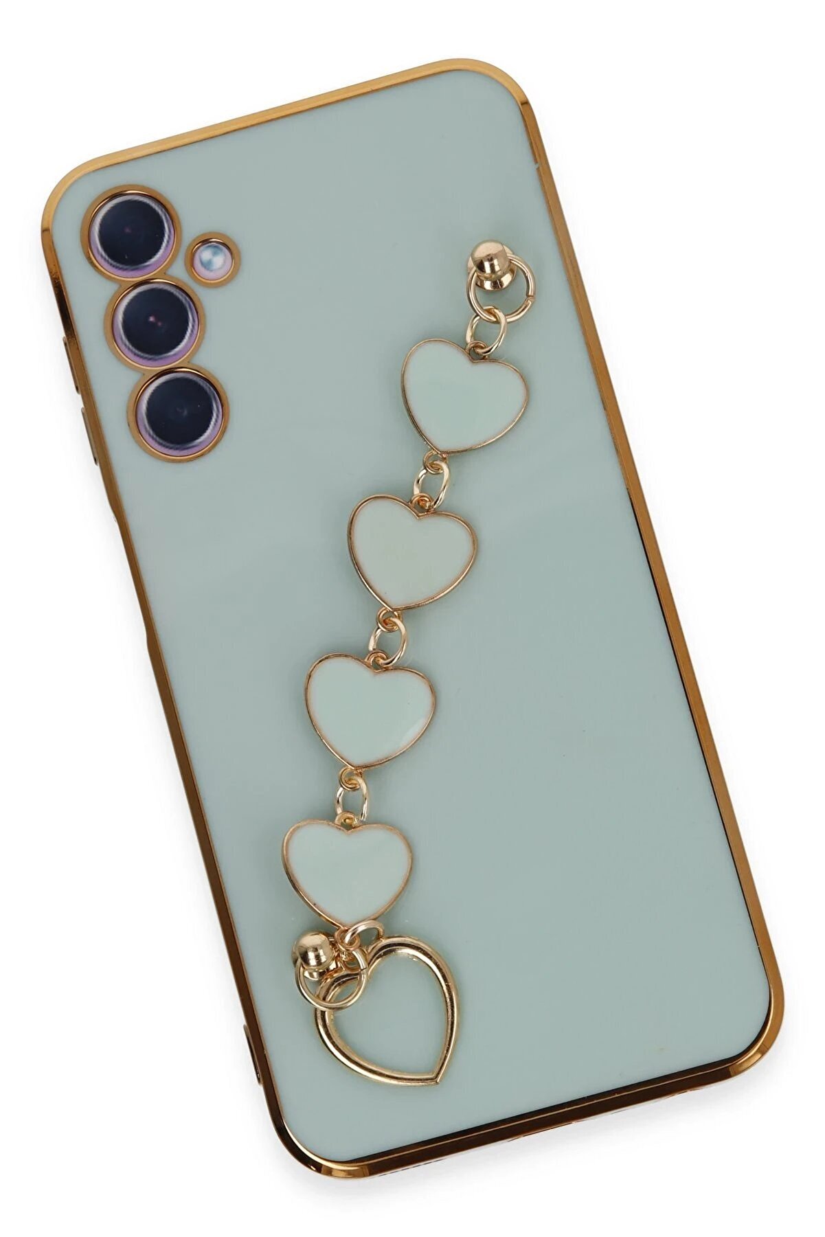 Samsung Galaxy A24 4G Kılıf Esi̇la Si̇li̇kon - Su Yeşi̇li̇ - Dropx3221-8974