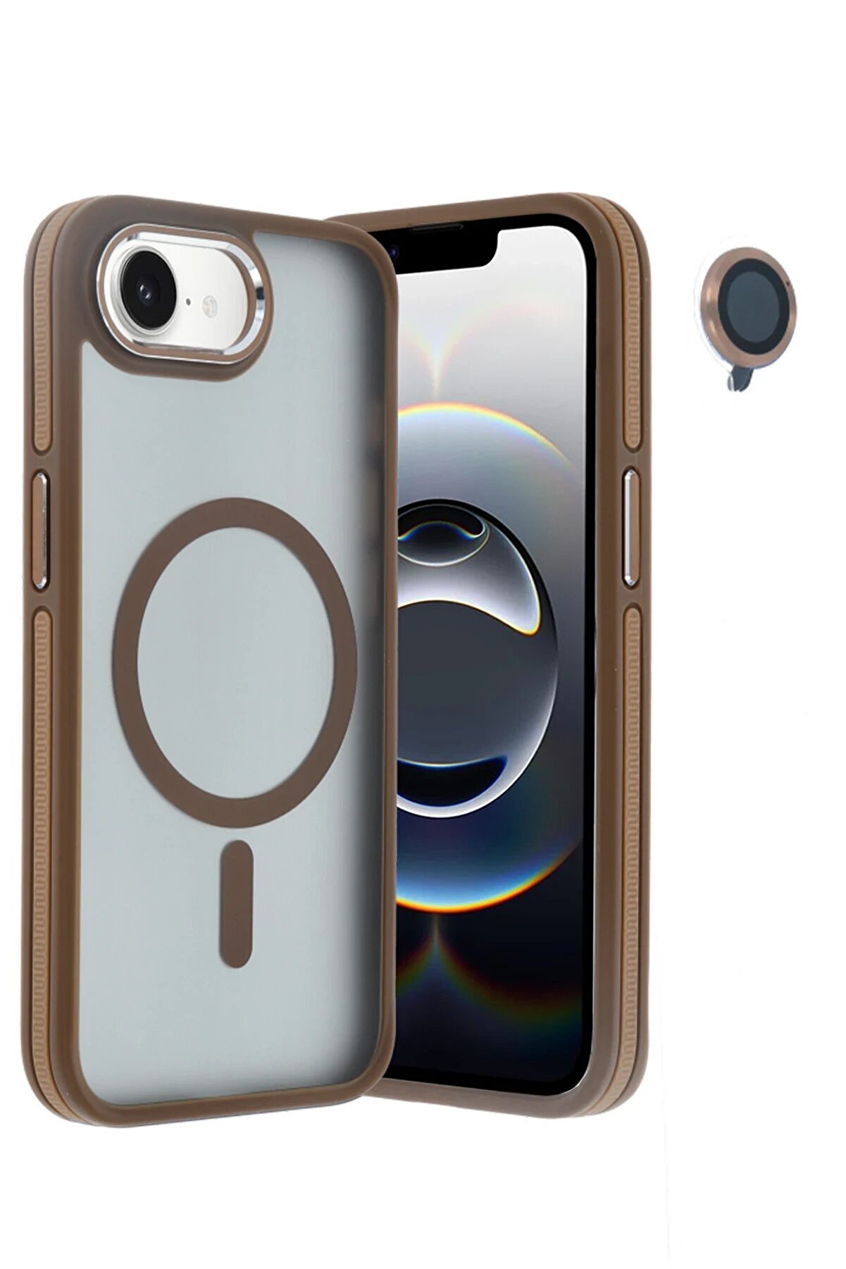 İphone 16E Wi̇nner Magsafe Kapak - Gold - Dropx5602-6086