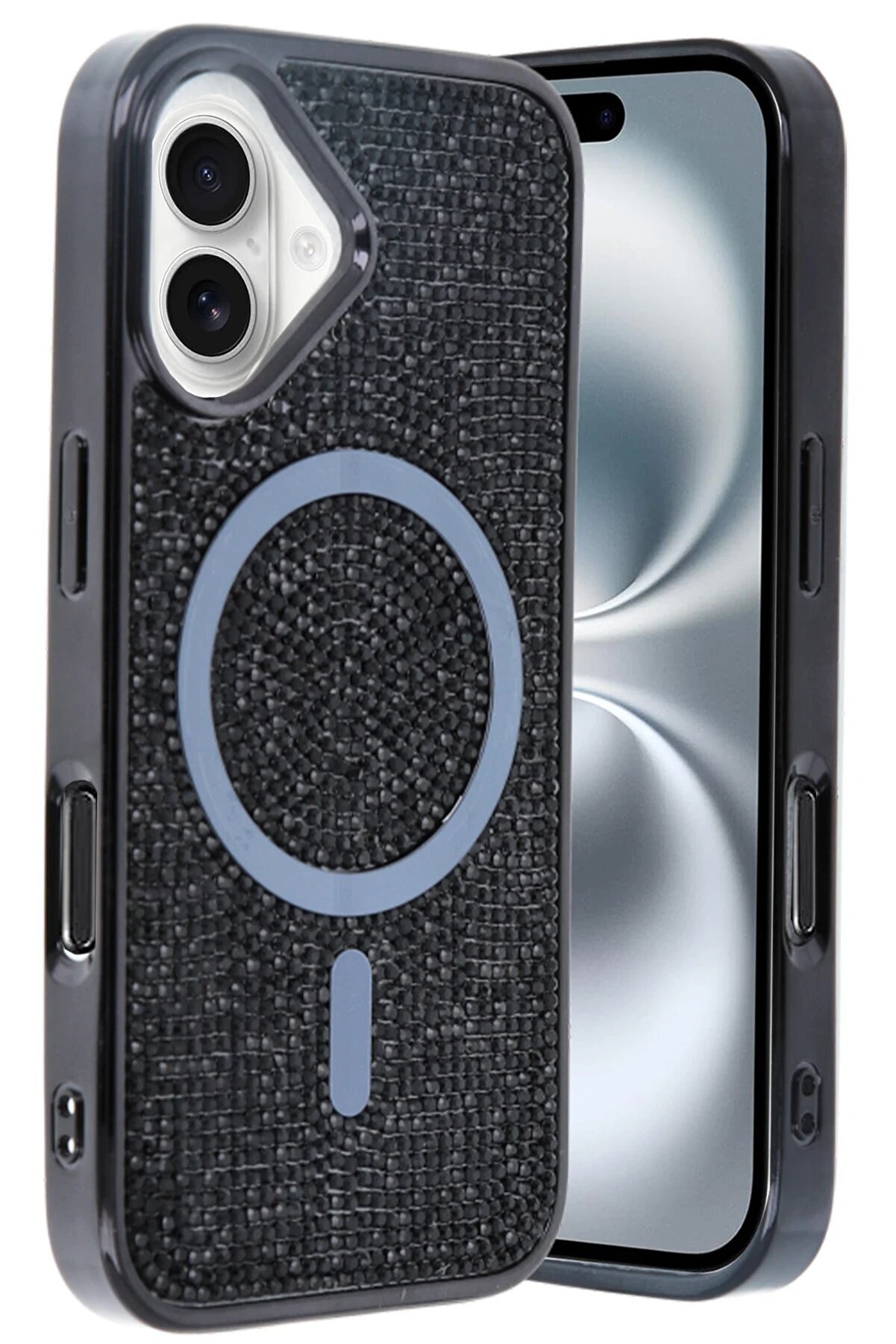 Apple İphone 16 Helen Magsafe Kapak - Si̇yah - Dropx3114-7437