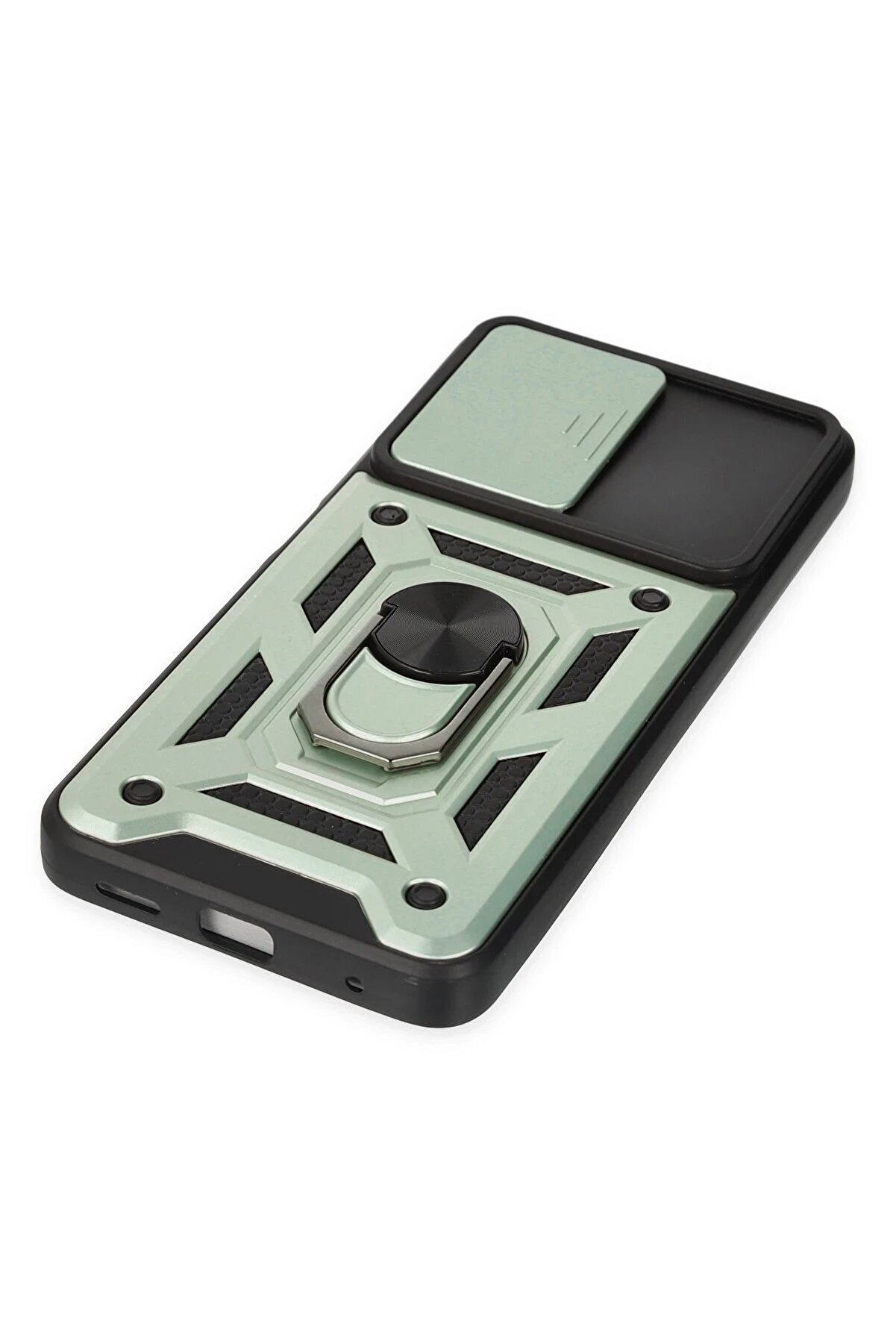 Xi̇aomi̇ Poco X3 Gt Kılıf Pars Lens Y&uuml;z&uuml;kl&uuml; Si̇li̇kon - Yeşi̇l - Dropx1033-7013