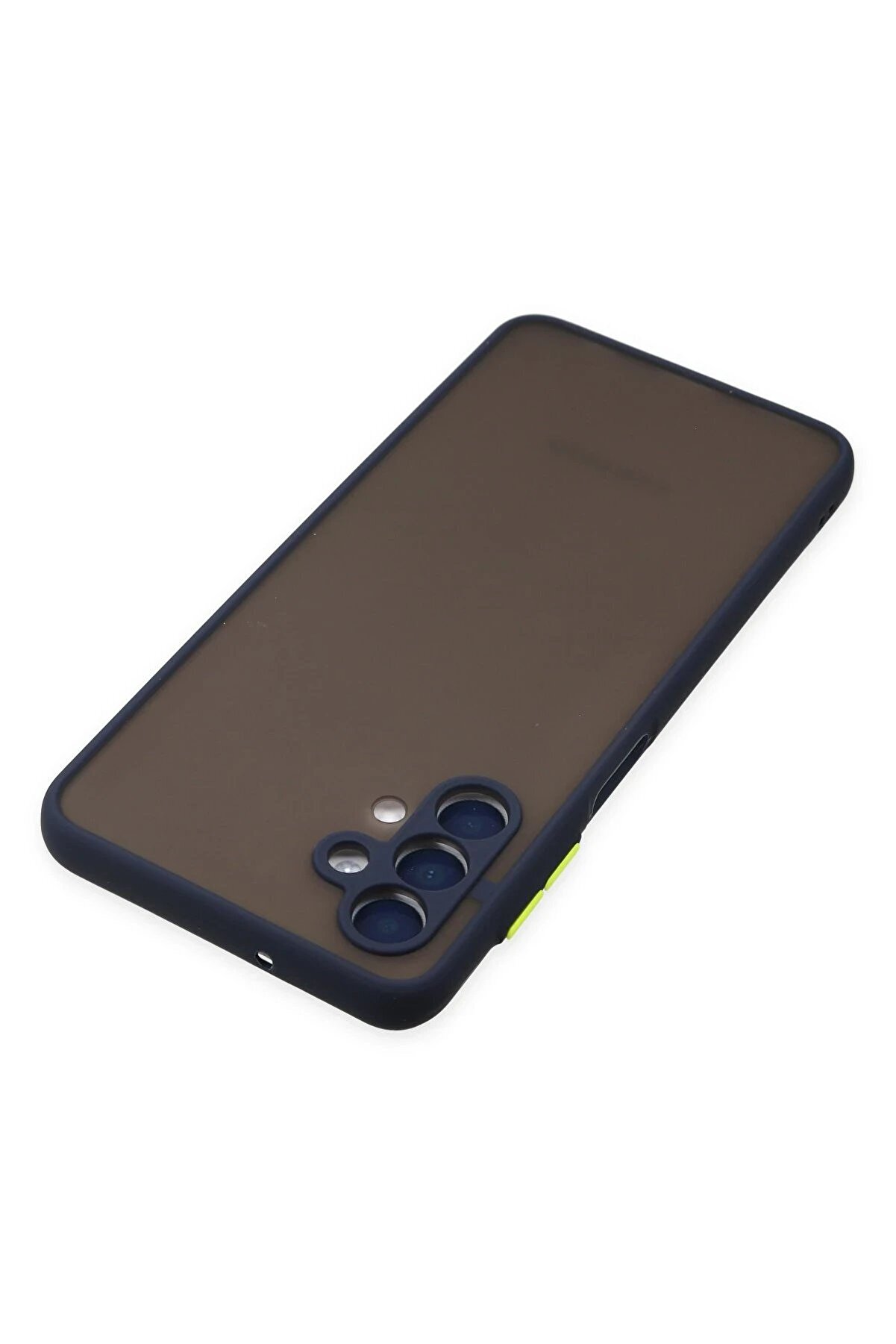 Samsung Galaxy A04S Kılıf Montreal Si̇li̇kon Kapak - Laci̇vert - Dropx1653-5667