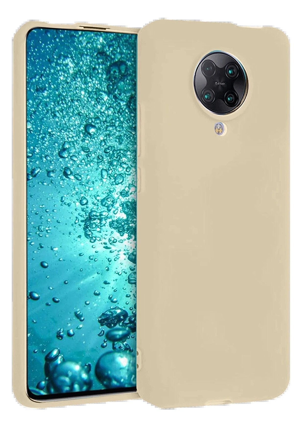 Xi̇aomi̇ Redmi̇ K30 Pro Kılıf Nano İçi̇ Kadi̇fe Si̇li̇kon - Kemi̇k - Dropx1671-9624