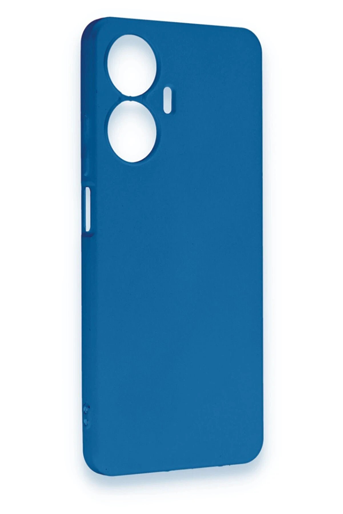 Realme C55 Kılıf Fi̇rst Si̇li̇kon - Mavi̇ - Dropx1047-1850