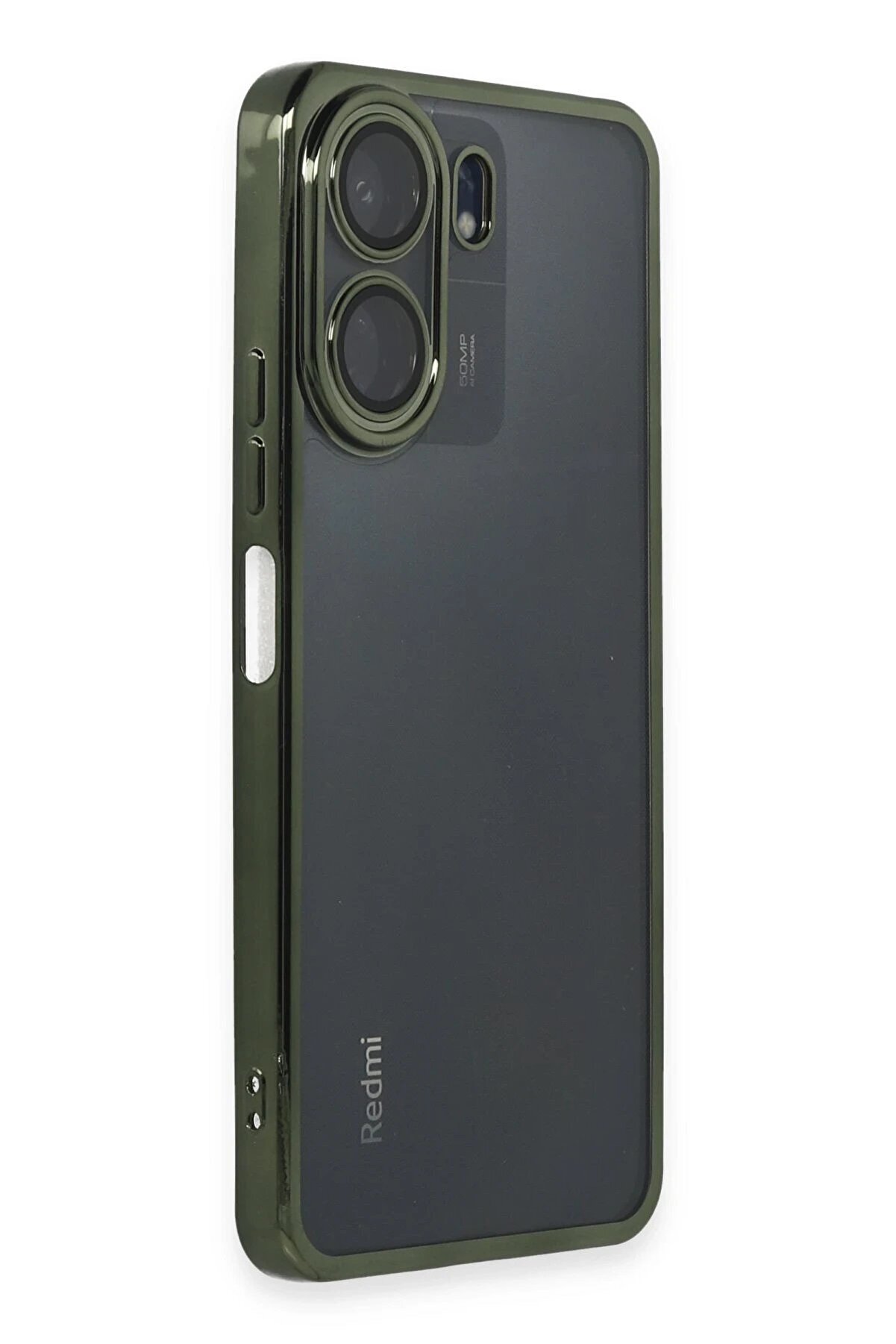 Xi̇aomi̇ Redmi̇ 13C Kılıf Lensli̇ Si̇li̇kon - Yeşi̇l - Dropx4364-2723