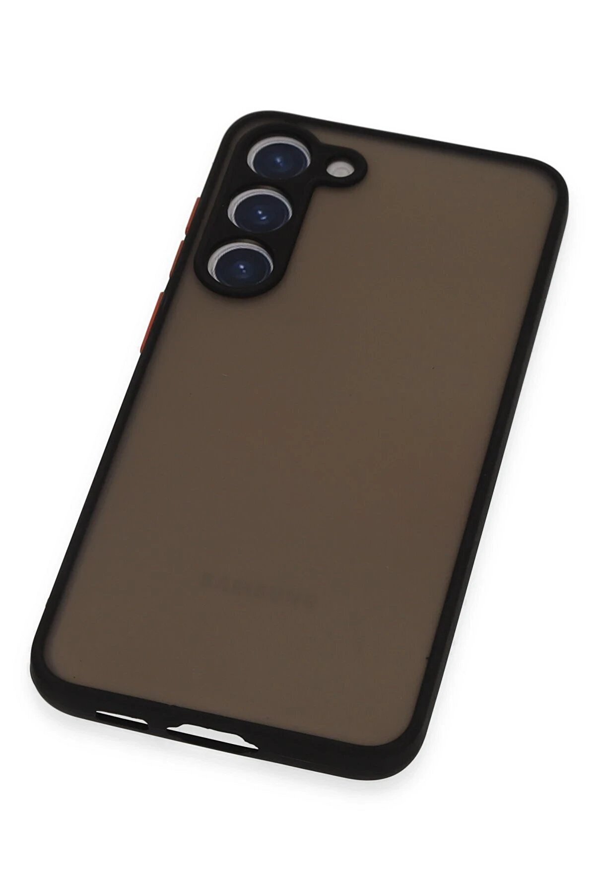 Samsung Galaxy S23 Plus Kılıf Montreal Si̇li̇kon Kapak - Si̇yah - Dropx3982-2080