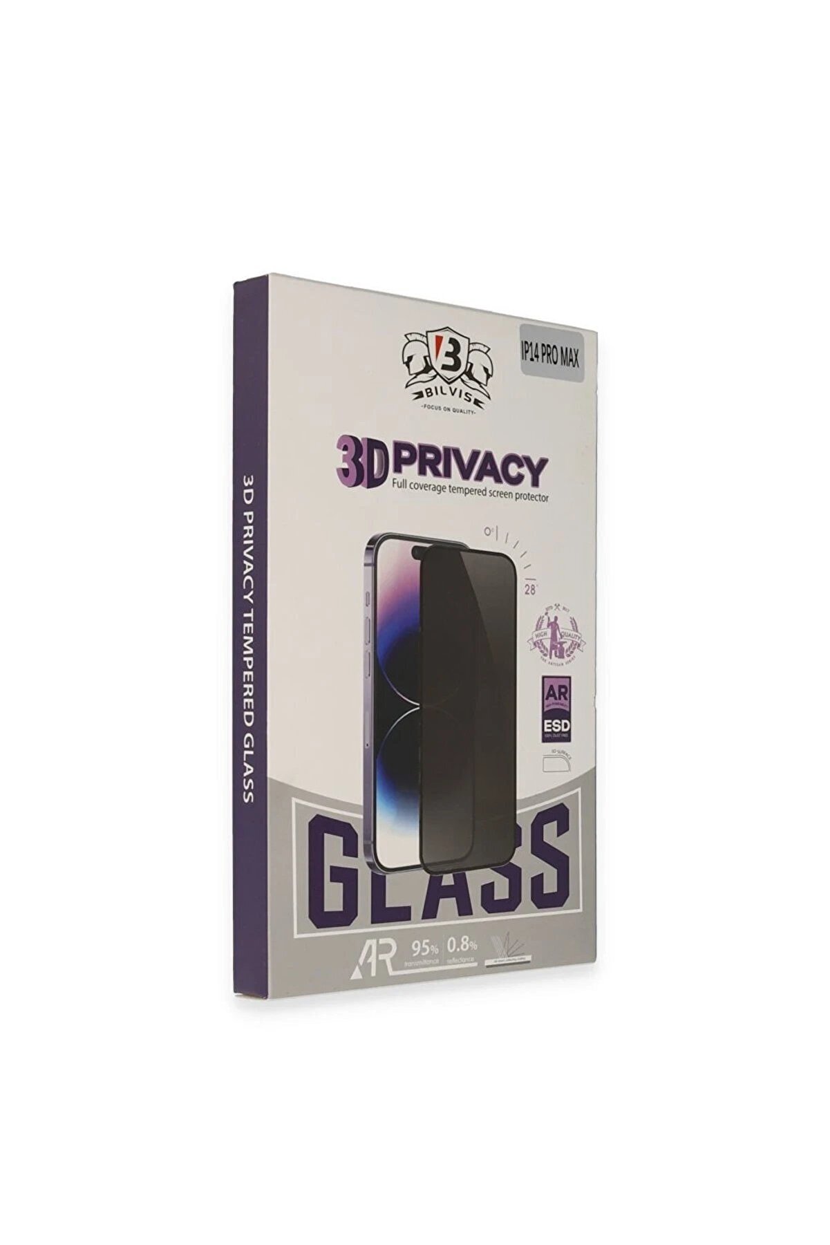 CepteToptan iPhone 16 Pro Max Bilvis 3D Hayalet Cam Ekran Koruyucu - DROPX8036-7727