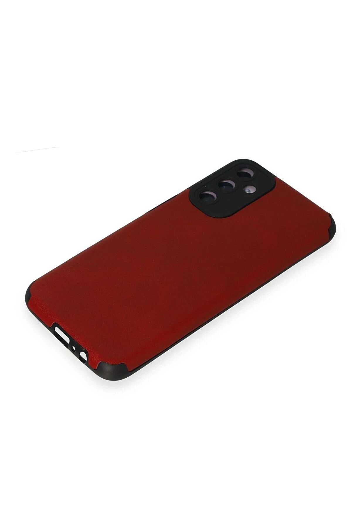 Samsung Galaxy M14 5G Kılıf Loop Deri̇ Si̇li̇kon - Kırmızı - Dropx5918-3708