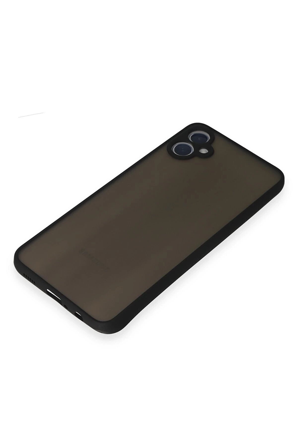 Samsung Galaxy A05 Kılıf Montreal Si̇li̇kon Kapak - Si̇yah - Dropx1843-4582