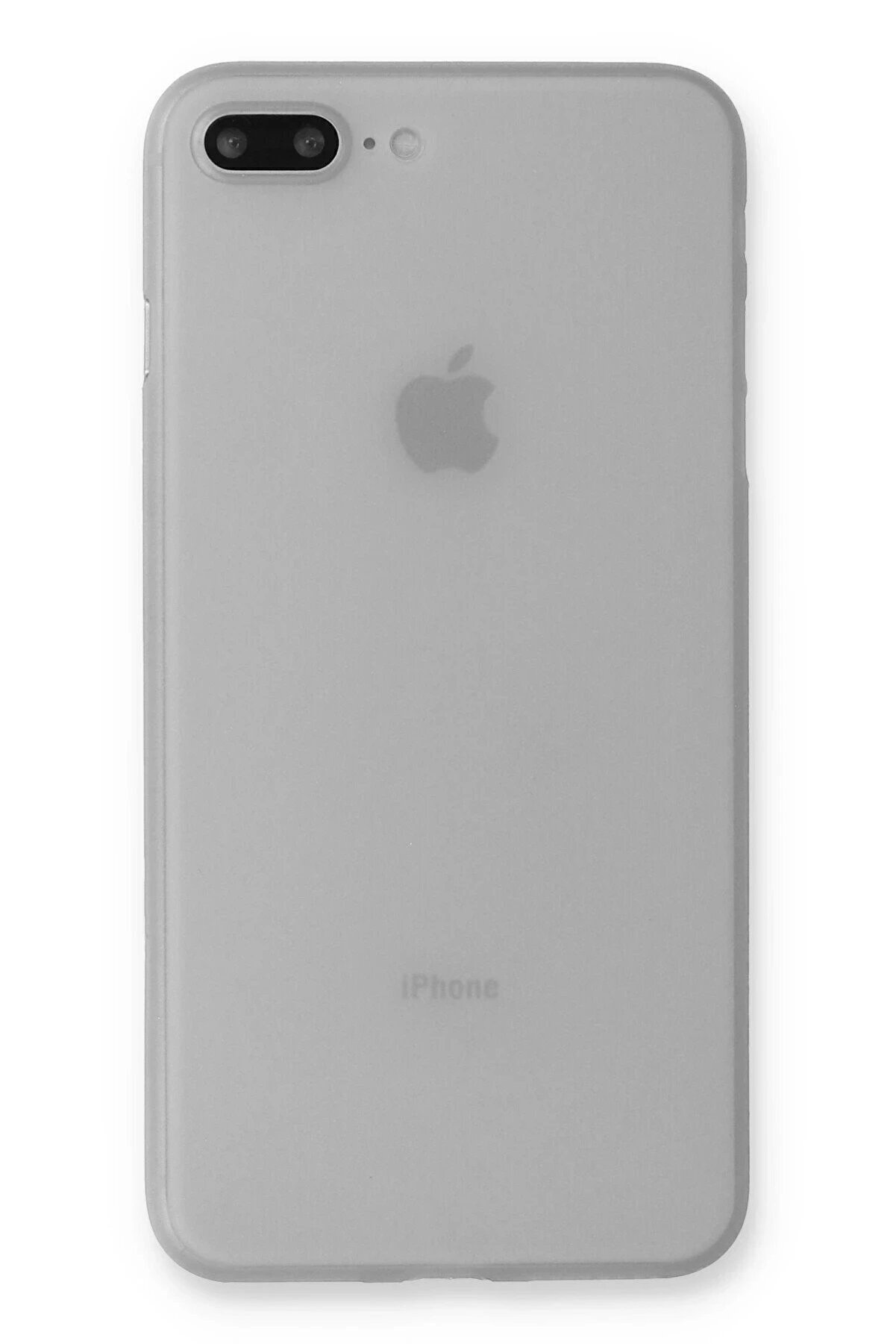 CepteToptan iPhone 7 Plus Kılıf PP Ultra İnce Kapak - Beyaz - DROPX9900-1481