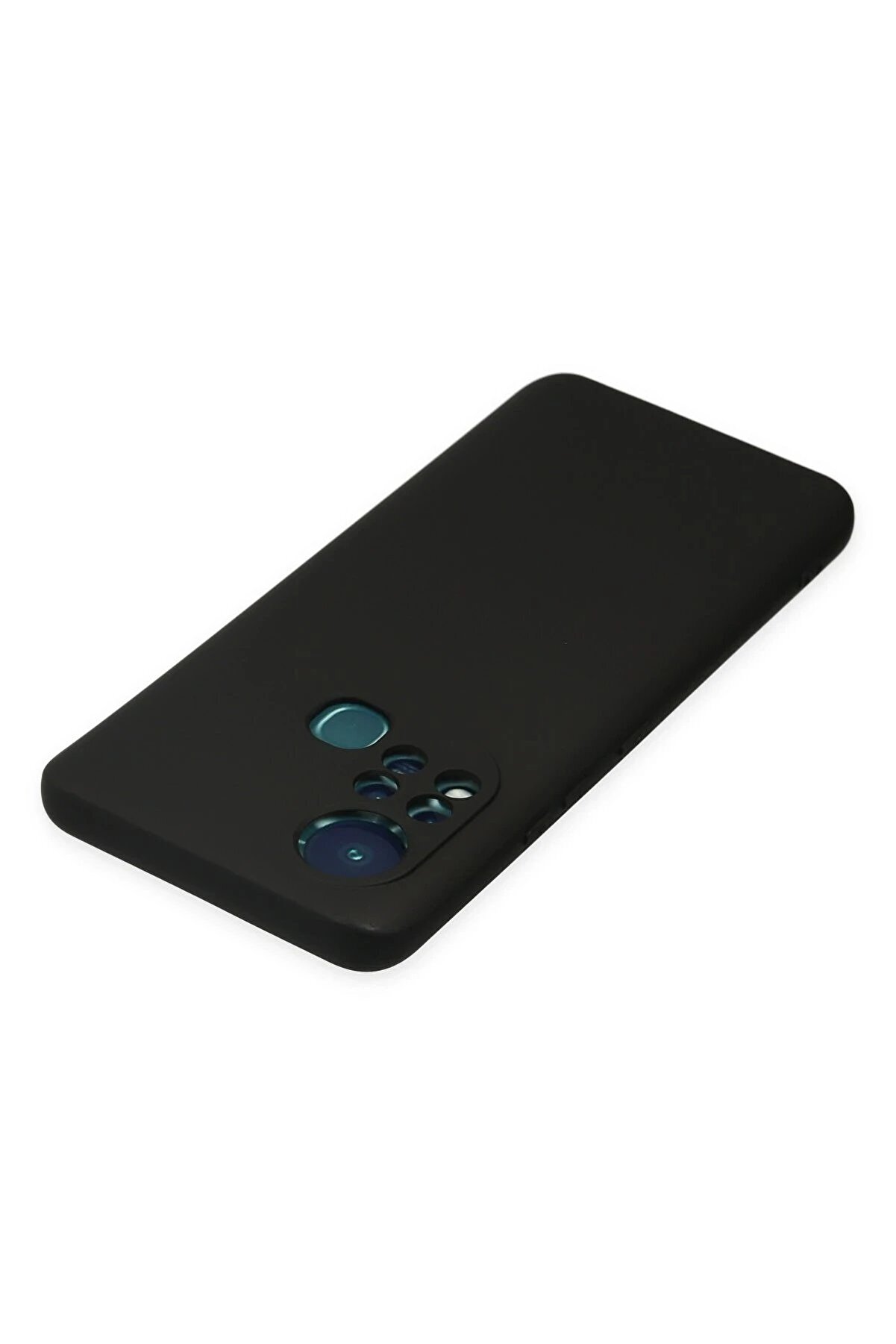 İnfi̇ni̇x Hot 11S Kılıf Nano İçi̇ Kadi̇fe Si̇li̇kon - Si̇yah - Dropx6821-6466
