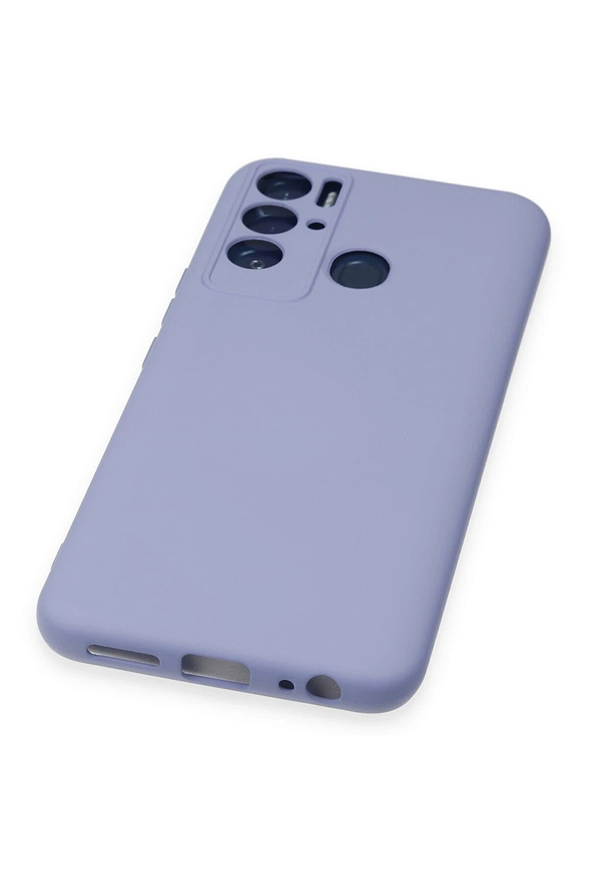 Tecno Pova Neo Kılıf Nano İçi̇ Kadi̇fe Si̇li̇kon - Li̇la - Dropx2763-9573