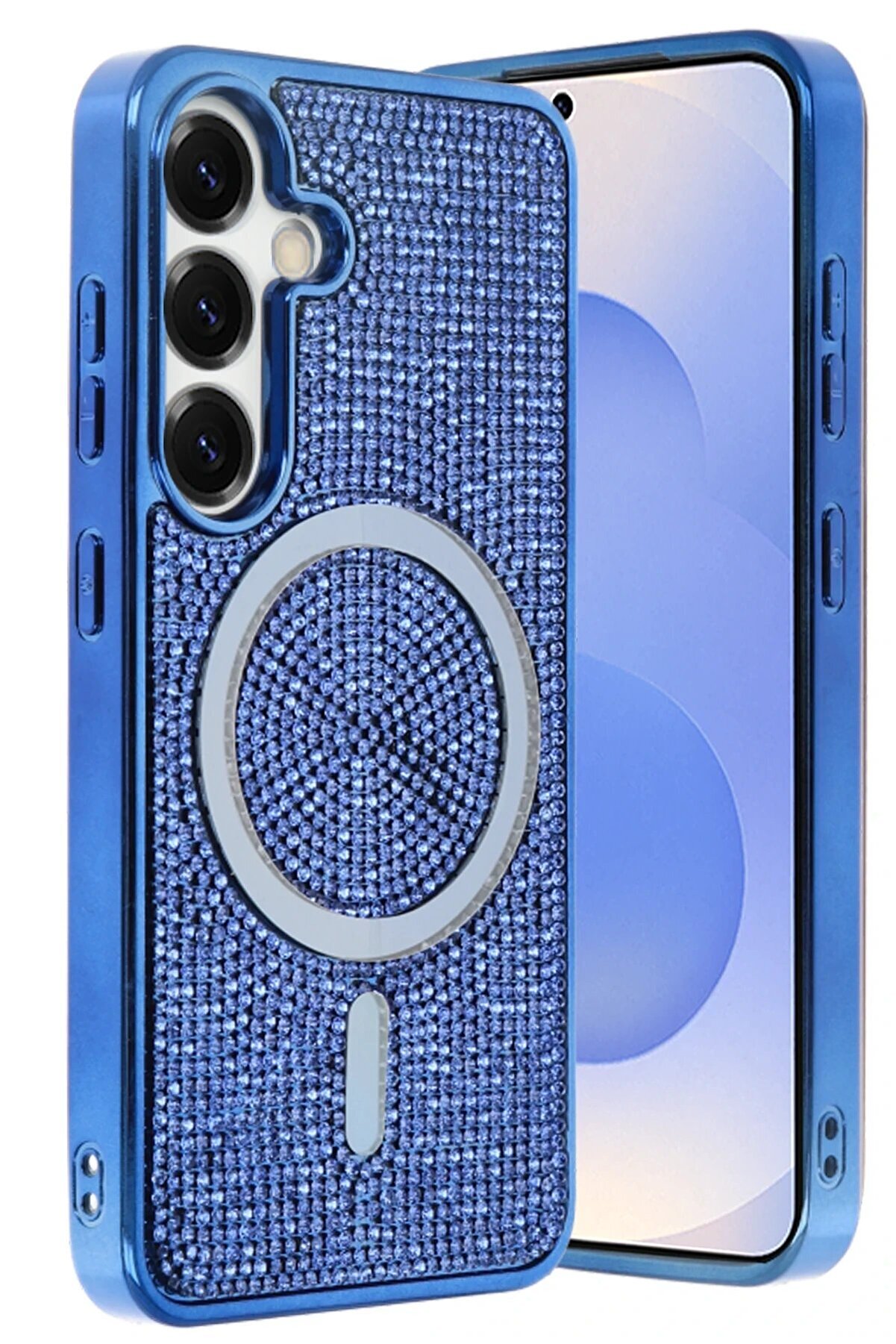 Samsung Galaxy S24 Helen Magsafe Kapak - Laci̇vert - Dropx6394-2779