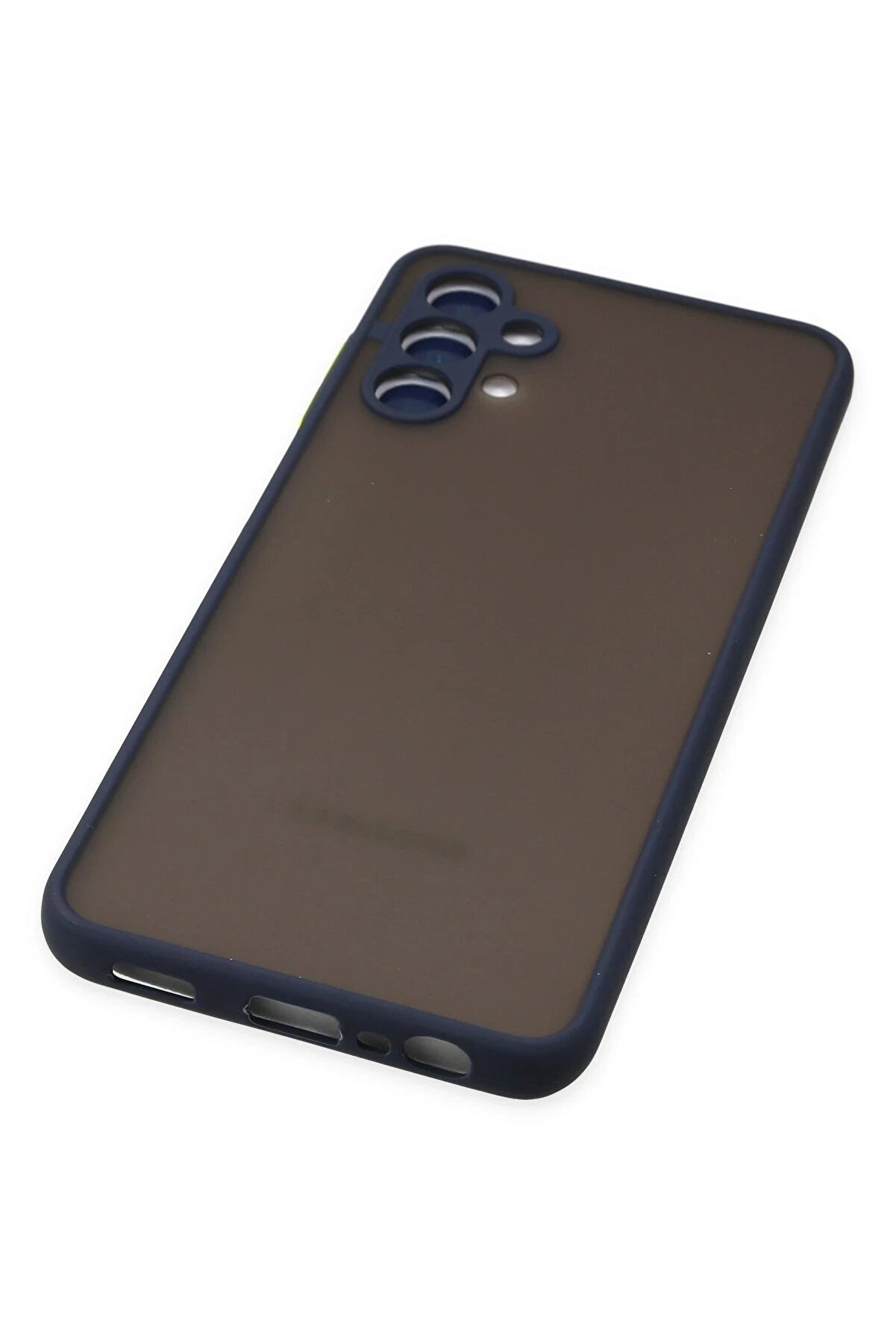 Samsung Galaxy A04S Kılıf Montreal Si̇li̇kon Kapak - Laci̇vert - Dropx1653-5667