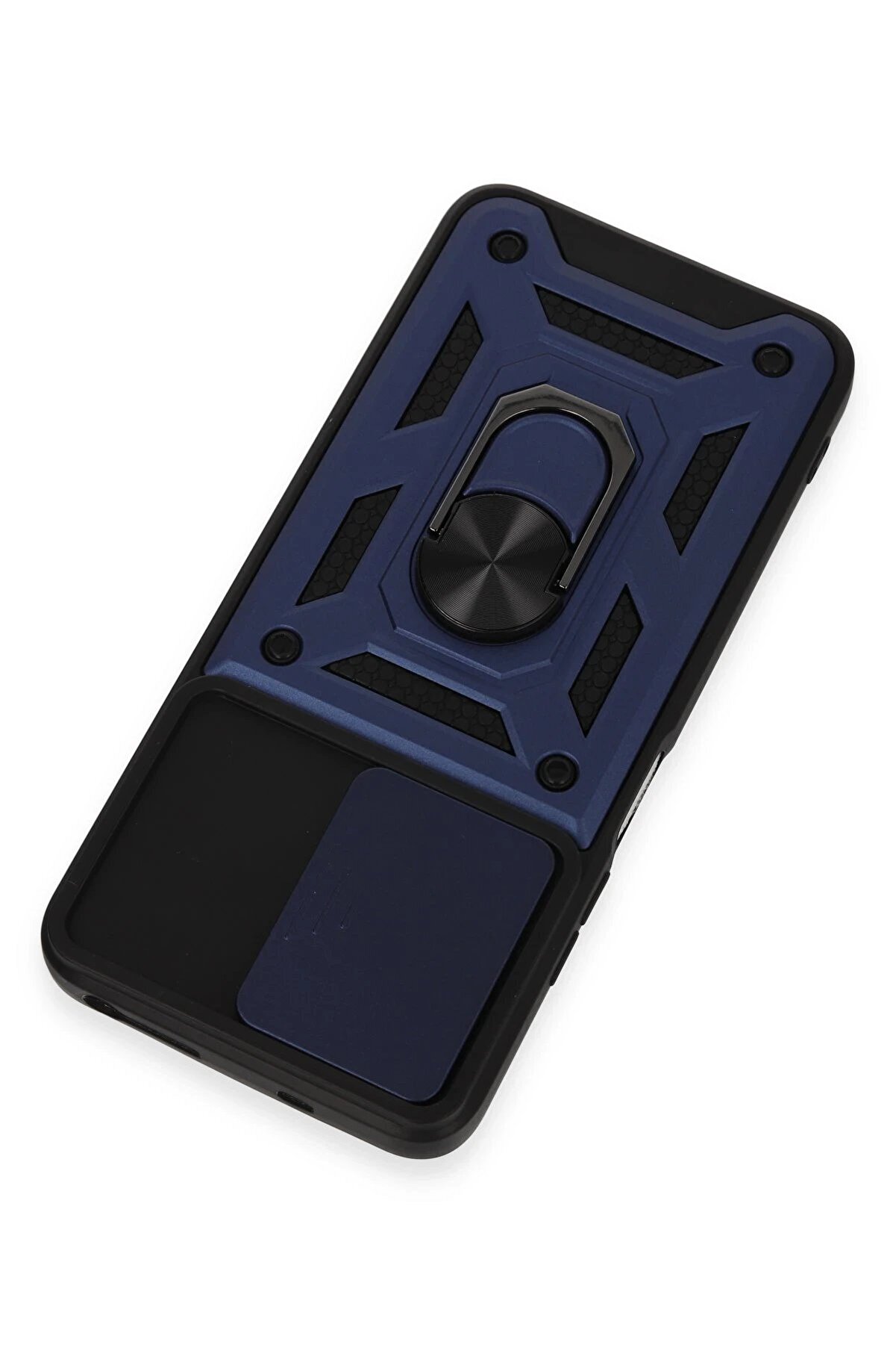 Newface Xi̇aomi̇ Redmi̇ Note 12S Kılıf Pars Lens Yüzüklü Si̇li̇kon - Laci̇vert