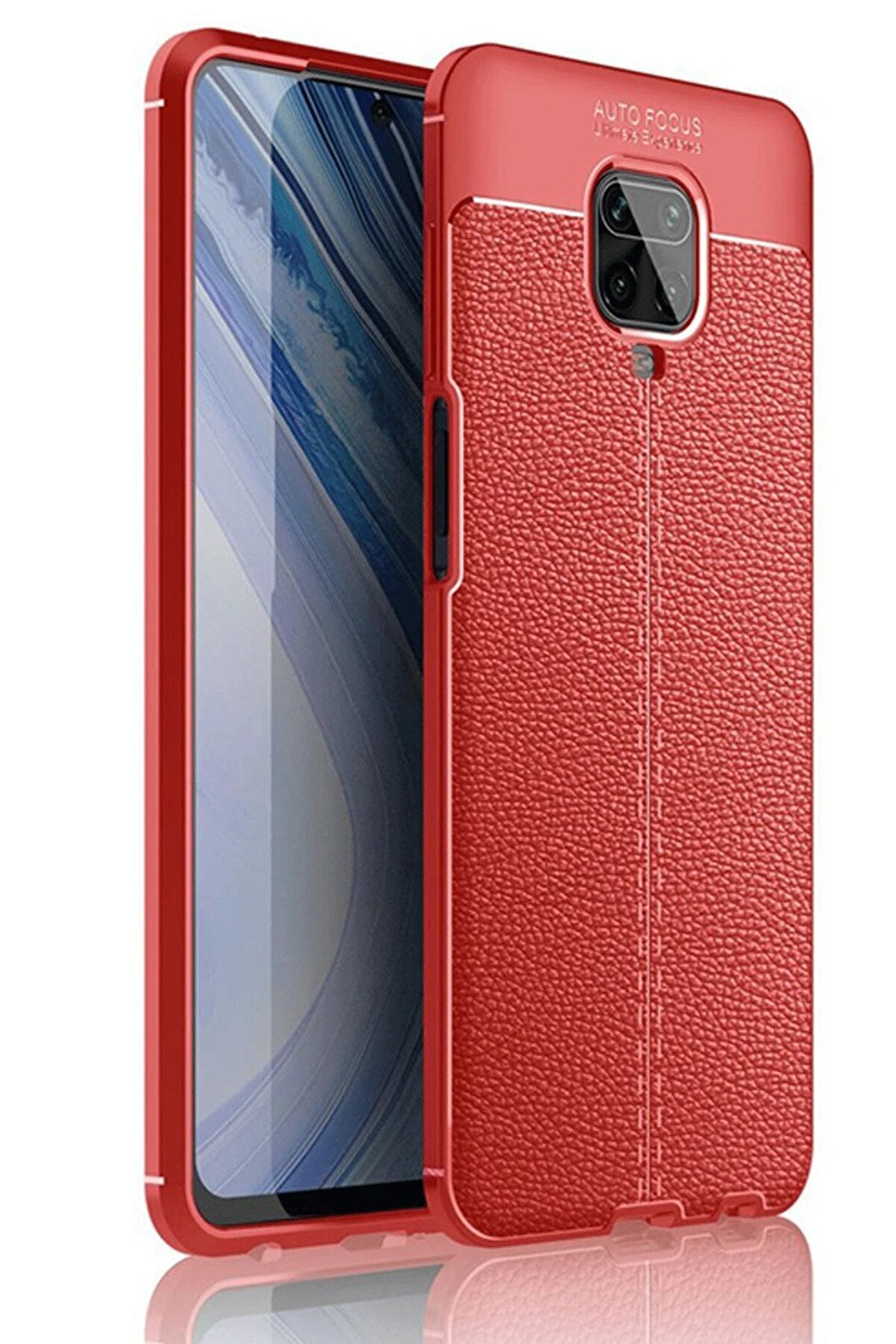 Xi̇aomi̇ Redmi̇ Note 9 Pro Kılıf Auto Focus Kapak - Kırmızı - Dropx7576-4721