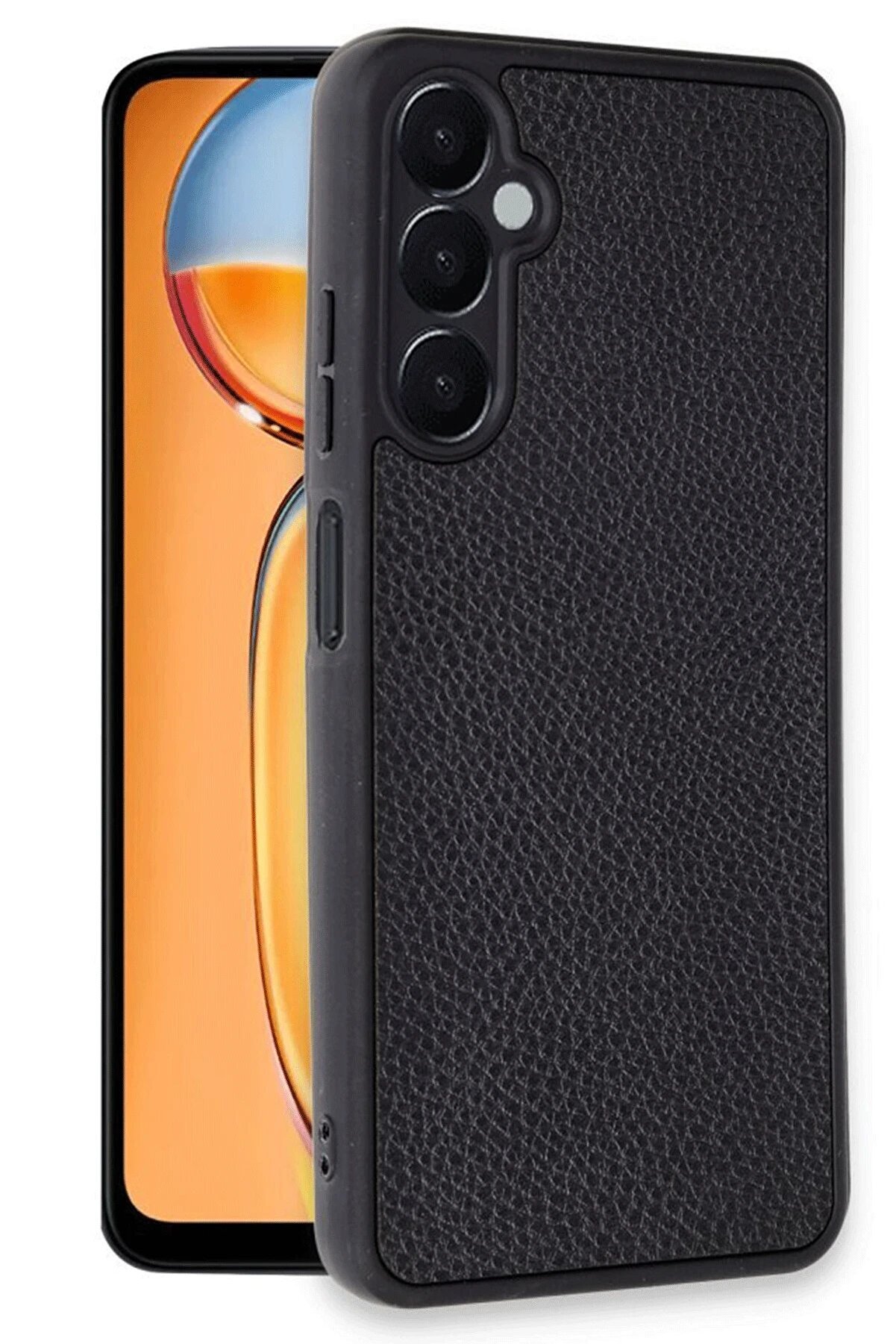 Samsung Galaxy A26 Kılıf Aras Deri̇ Kapak - Si̇yah - Dropx9083-3232