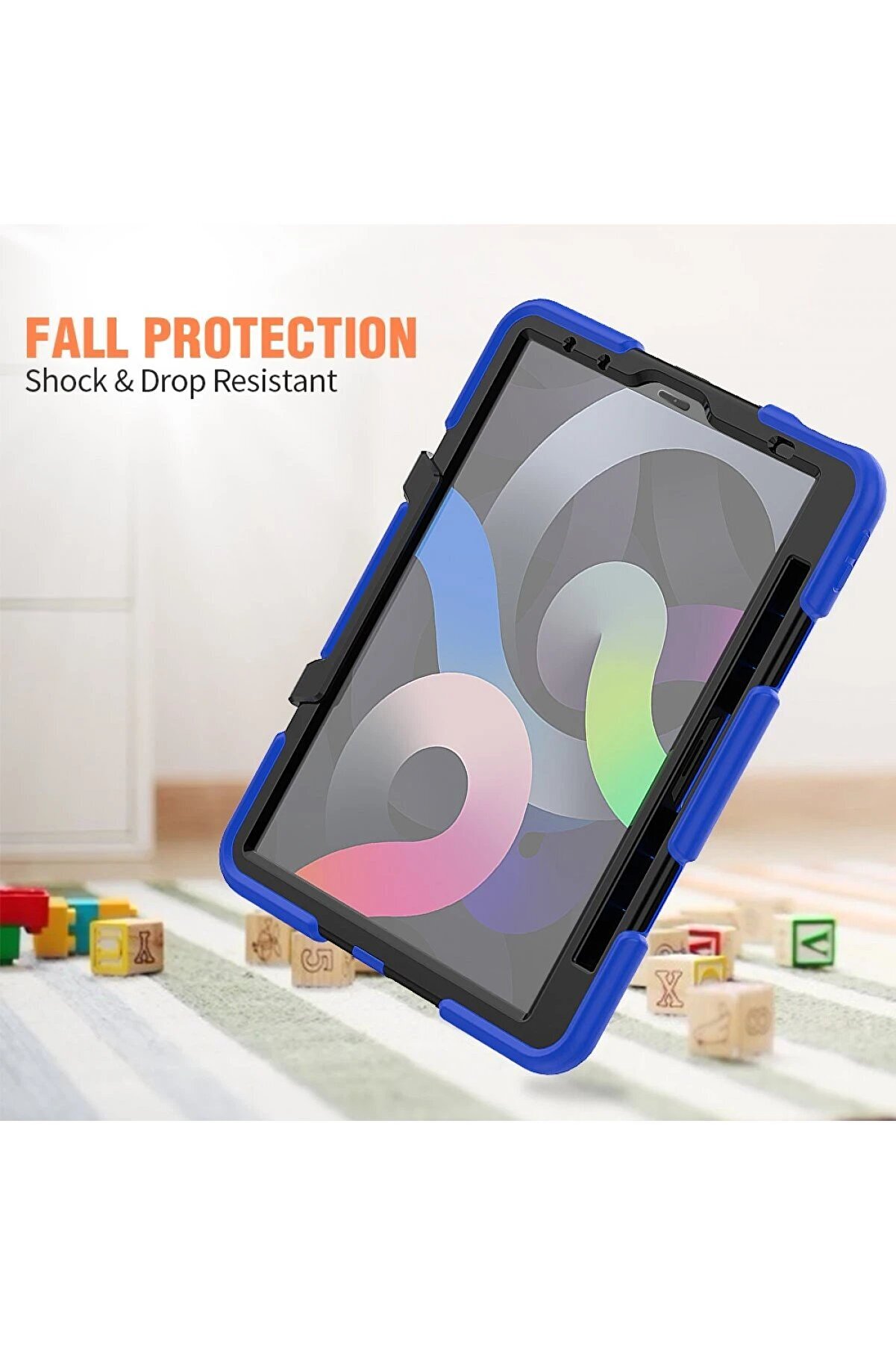 İpad Pro 11 (2020) Kılıf Gri̇ffi̇n Tablet Kapak - Mavi̇ - Dropx7684-2734