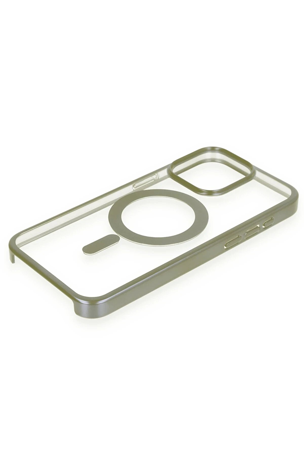 İphone 15 Pro Max Kılıf Erozi̇ Magsafe Kapak - Gri̇ - Dropx9891-7770