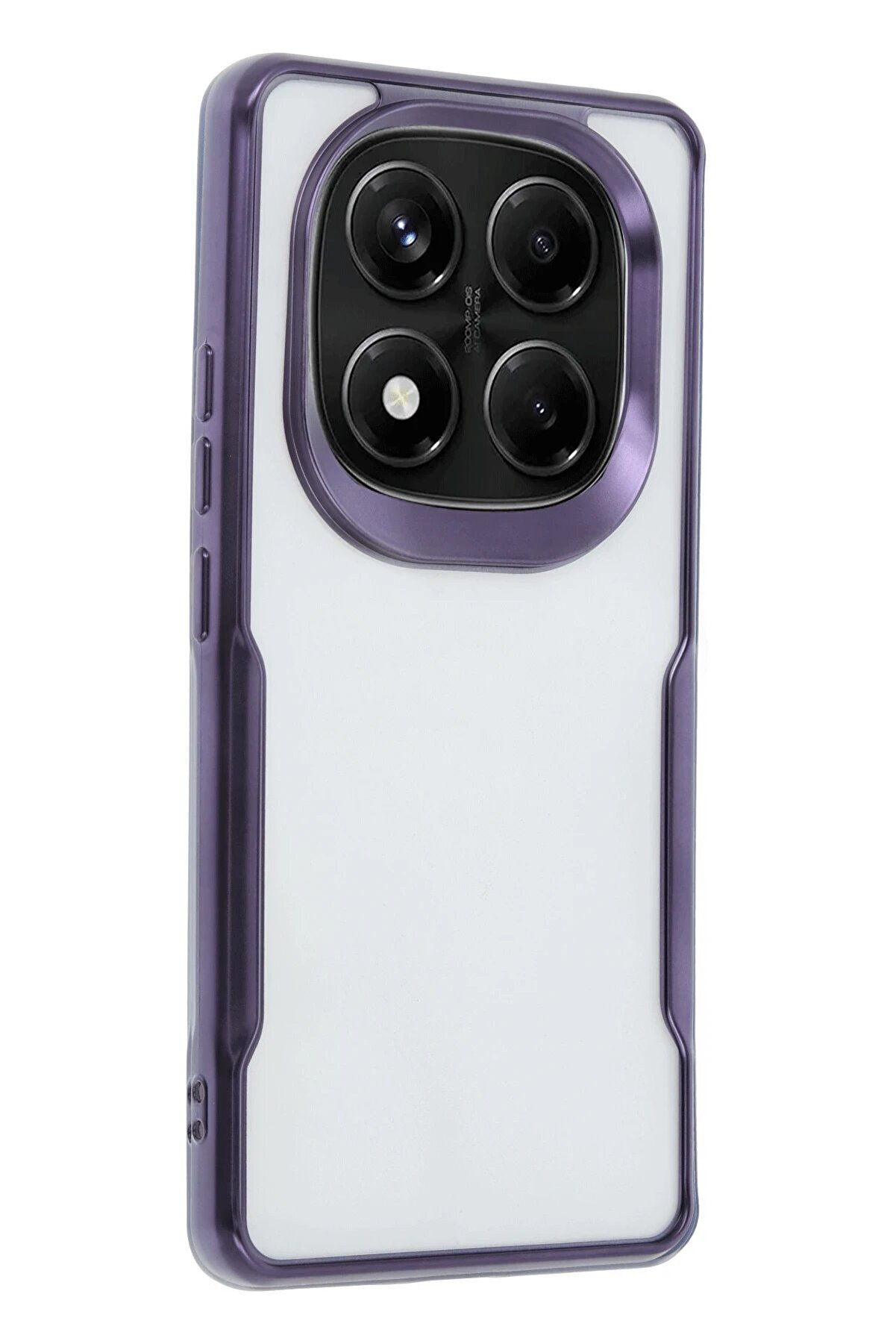 Xi̇aomi̇ Redmi̇ Note 14 Pro Plus Kılıf Boyi̇ Si̇li̇kon Kapak - Deri̇n Mor - Dropx1696-4105