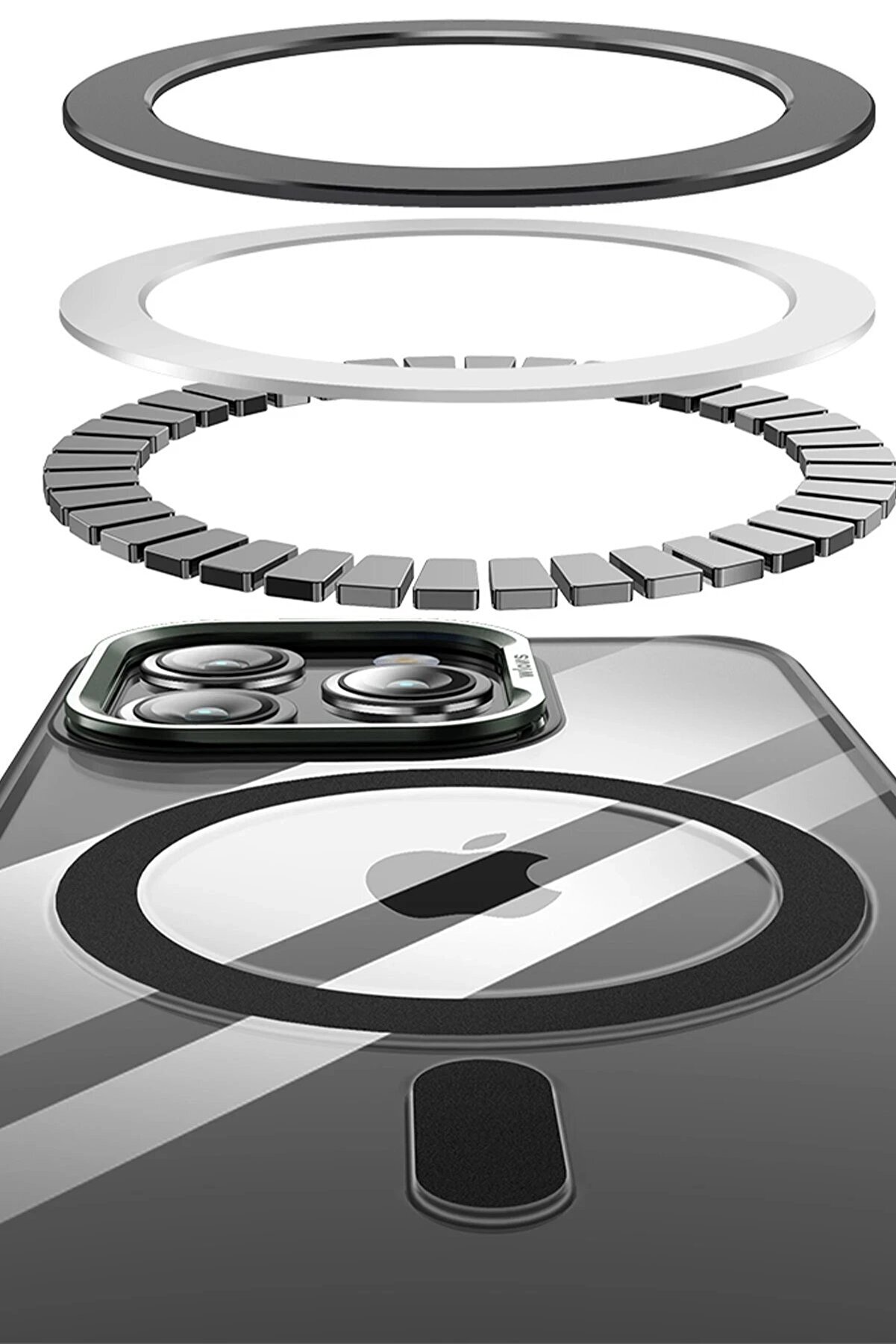 İphone 14 Pro Drop Magsafe Kapak - Deri̇n Mor - Dropx8794-6903