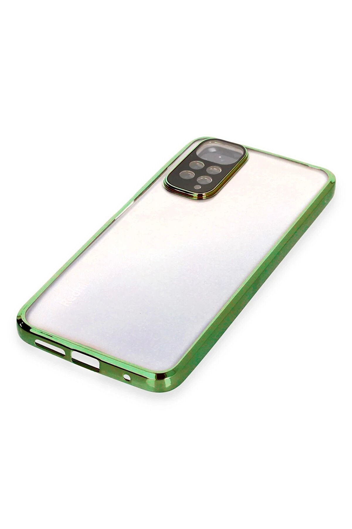 Xi̇aomi̇ Redmi̇ Note 11 Kılıf Lensli̇ Si̇li̇kon - Yeşi̇l - Dropx2049-3197