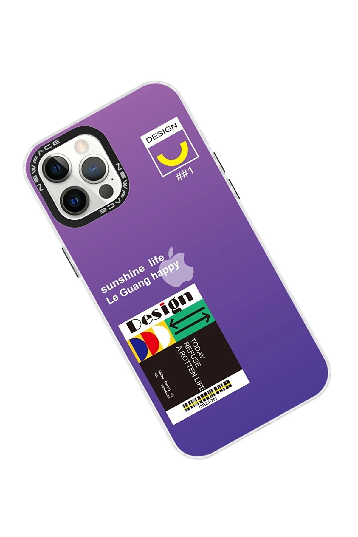 İphone 12 Pro Max Kılıf Estori̇l Desenli̇ Kapak - Estori̇l - 4 - Dropx7859-1569