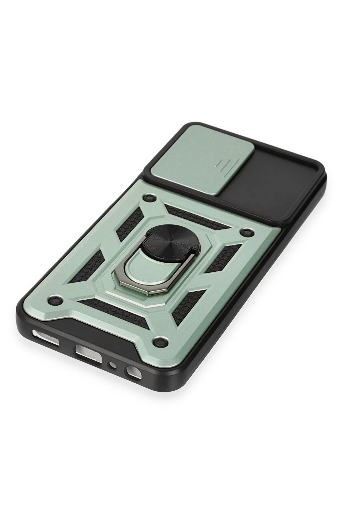 Samsung Galaxy A14 4G Kılıf Pars Lens Y&uuml;z&uuml;kl&uuml; Si̇li̇kon - Yeşi̇l - Dropx4450-2206