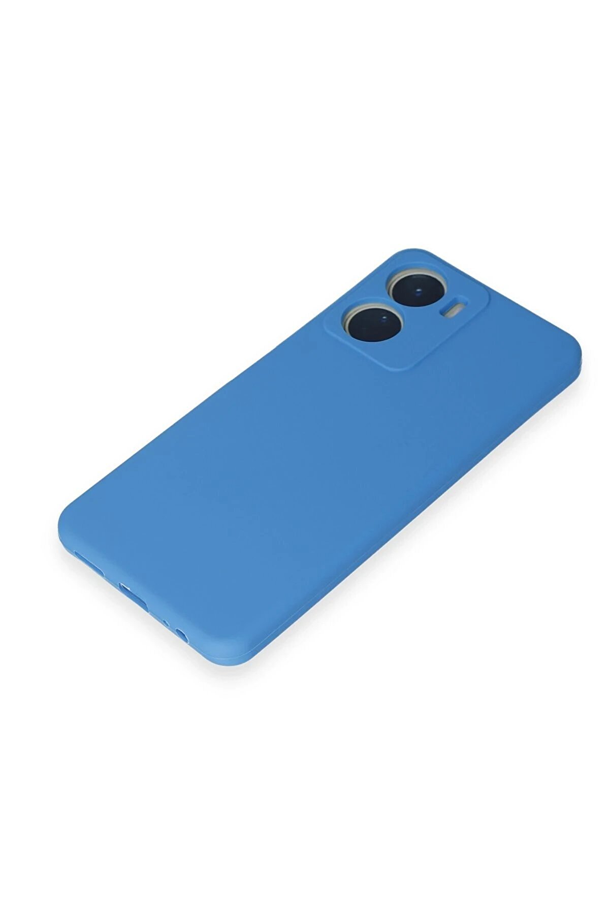 Vi̇vo Y16 Kılıf Fi̇rst Si̇li̇kon - Mavi̇ - Dropx6211-7079
