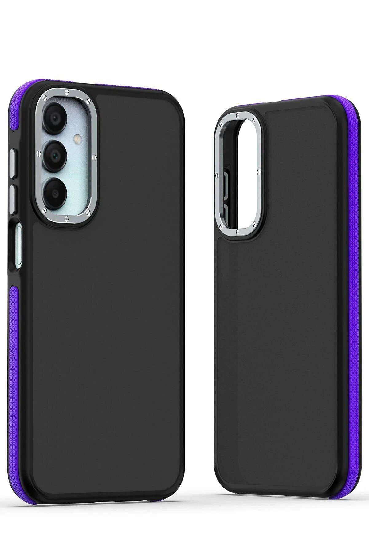 CepteToptan Samsung Galaxy A15 4G Harvel Kapak - Derin Mor - DROPX7834-9796