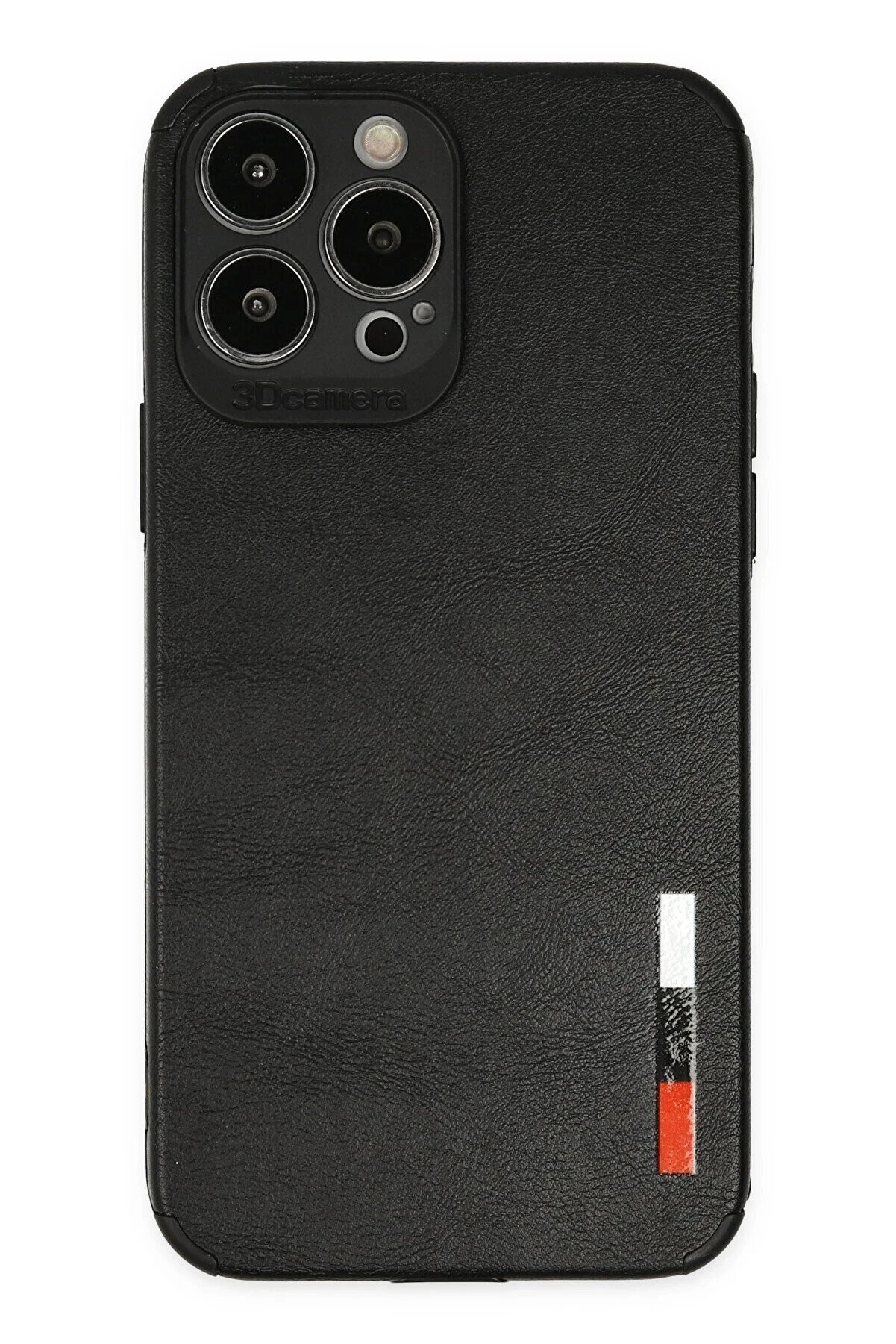 CepteToptan iPhone 13 Pro Kılıf Loop Deri Silikon - Siyah - DROPX7020-8090