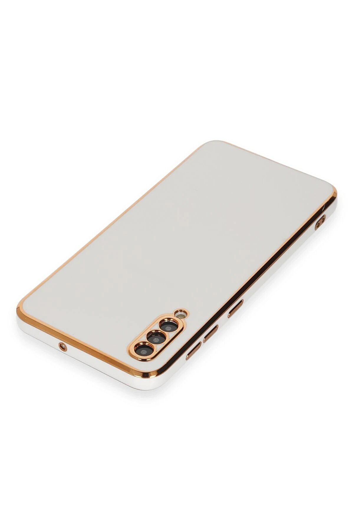 Samsung Galaxy A50 Kılıf Volet Si̇li̇kon - Beyaz - Dropx4820-1059