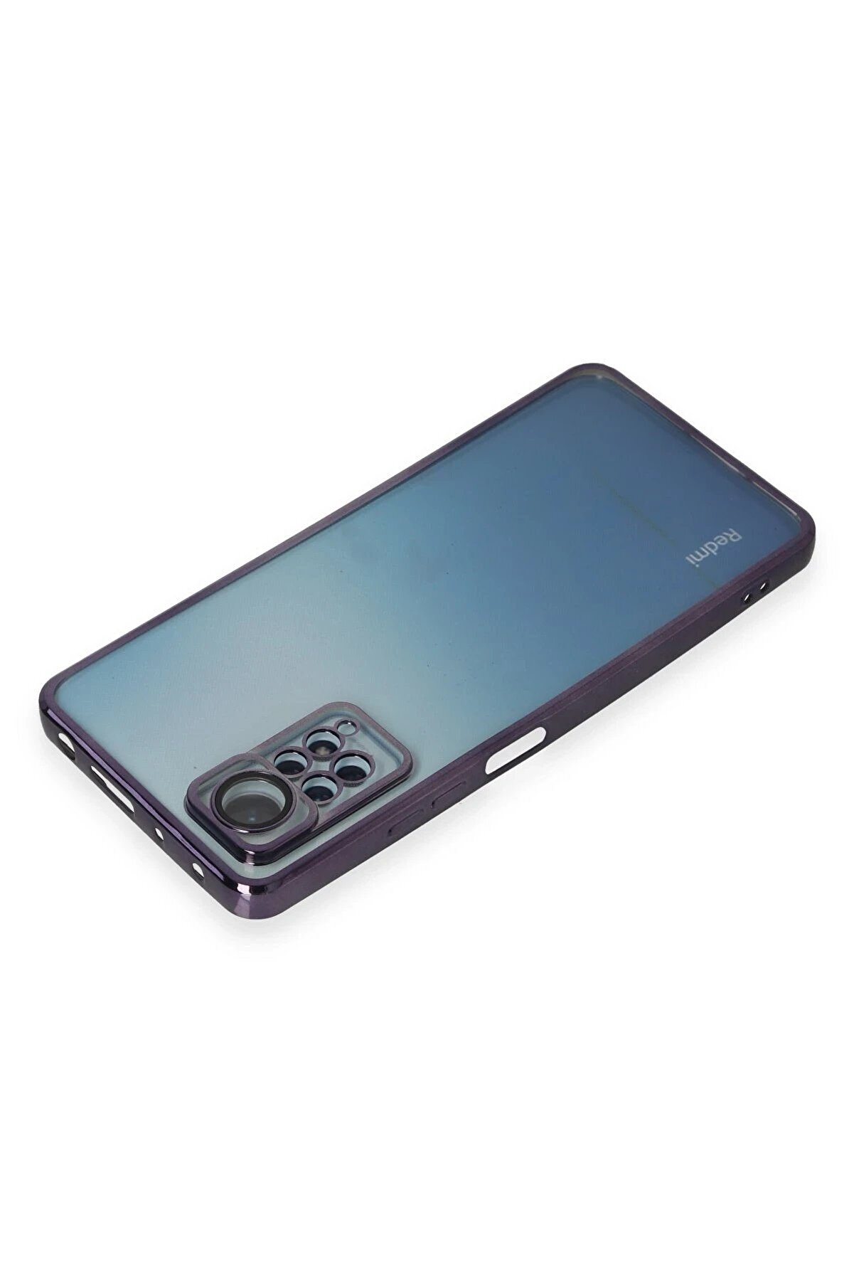 Xi̇aomi̇ Redmi̇ Note 12 Pro 4G Kılıf Lensli̇ Si̇li̇kon - Mor - Dropx5790-1789