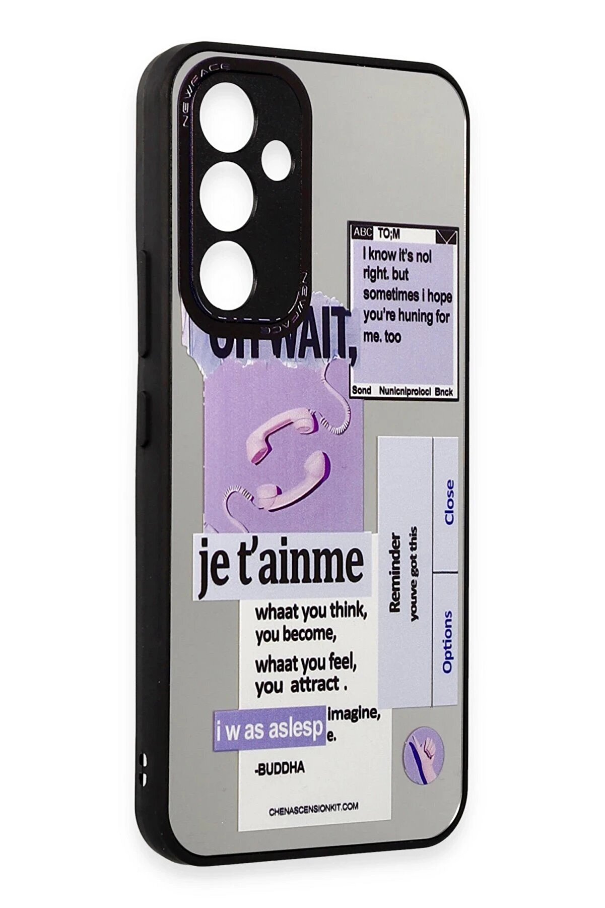 CepteToptan Samsung Galaxy A54 5G Kılıf Mirror Desenli Kapak - Mirror - 4 - DROPX2026-2366