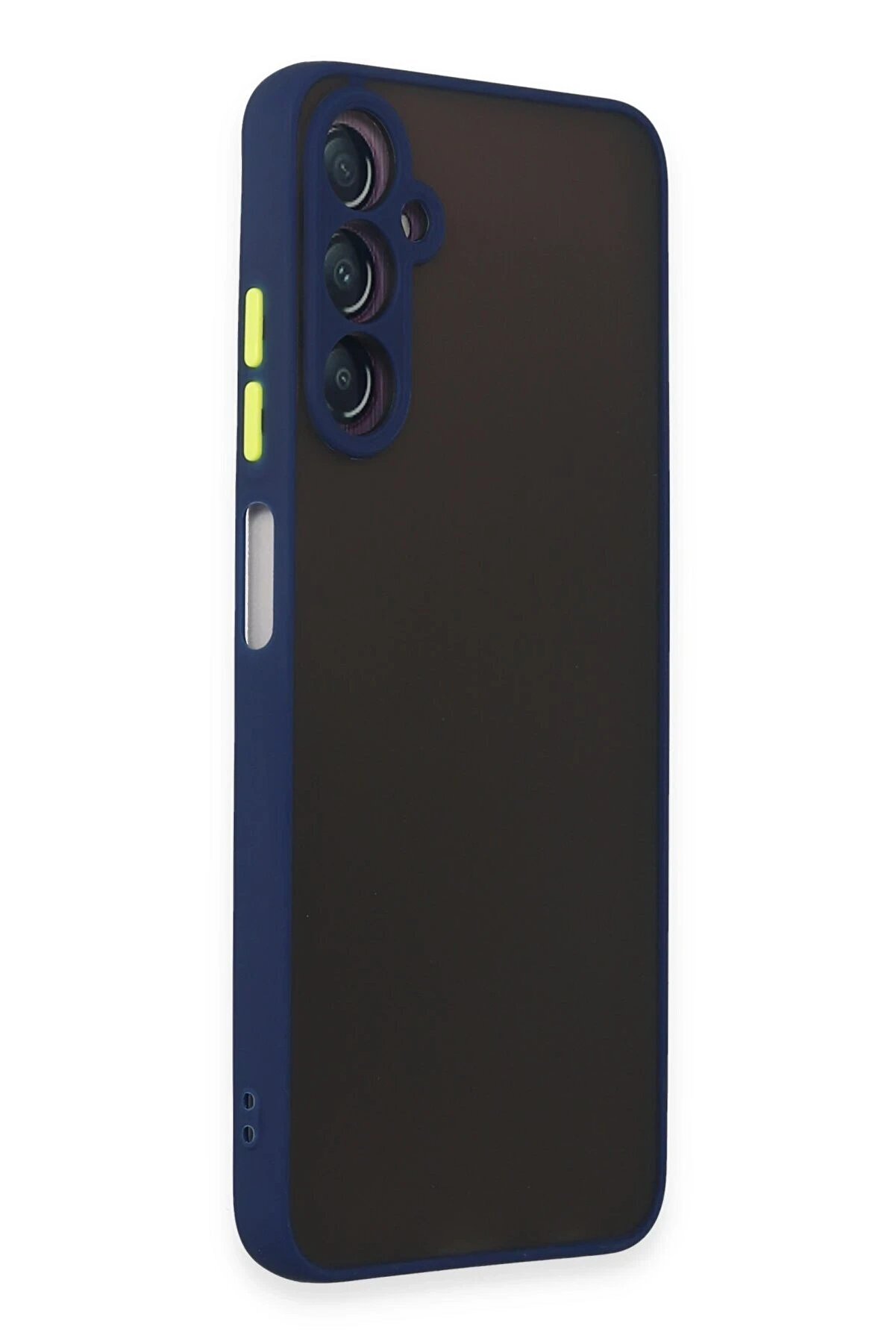 Samsung Galaxy A05S Kılıf Montreal Si̇li̇kon Kapak - Laci̇vert - Dropx1078-6747