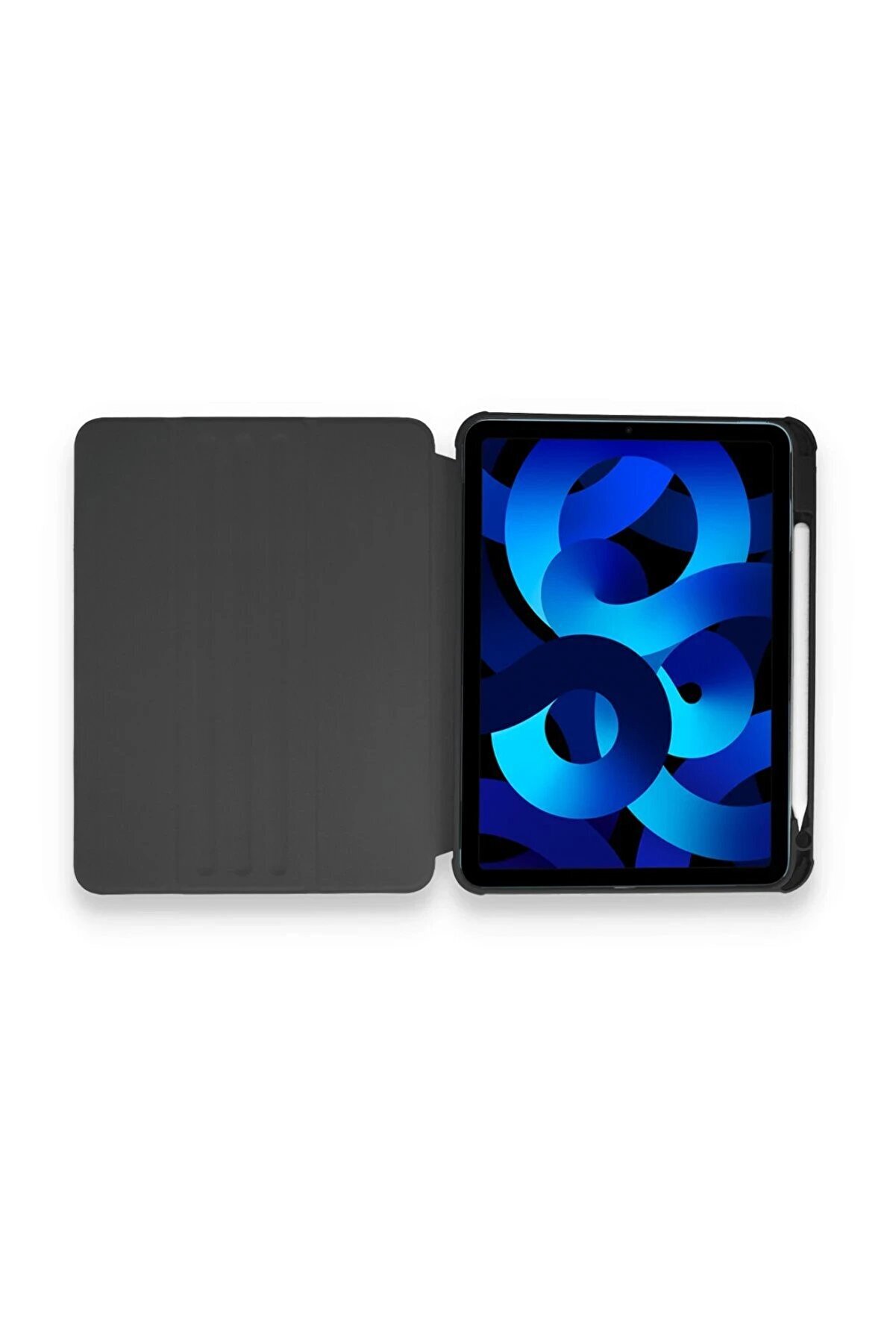 İpad 10.2 (7.Nesi̇l) Kılıf Starli̇ng 360 Kalemli̇kli̇ Tablet Kılıf - Si̇yah - Dropx2300-8139