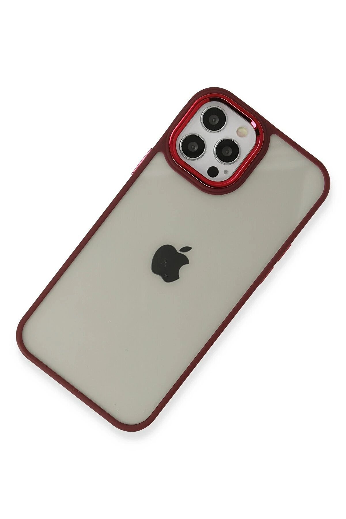 İphone 12 Pro Max Kılıf Dora Kapak - Kırmızı - Dropx7588-5565