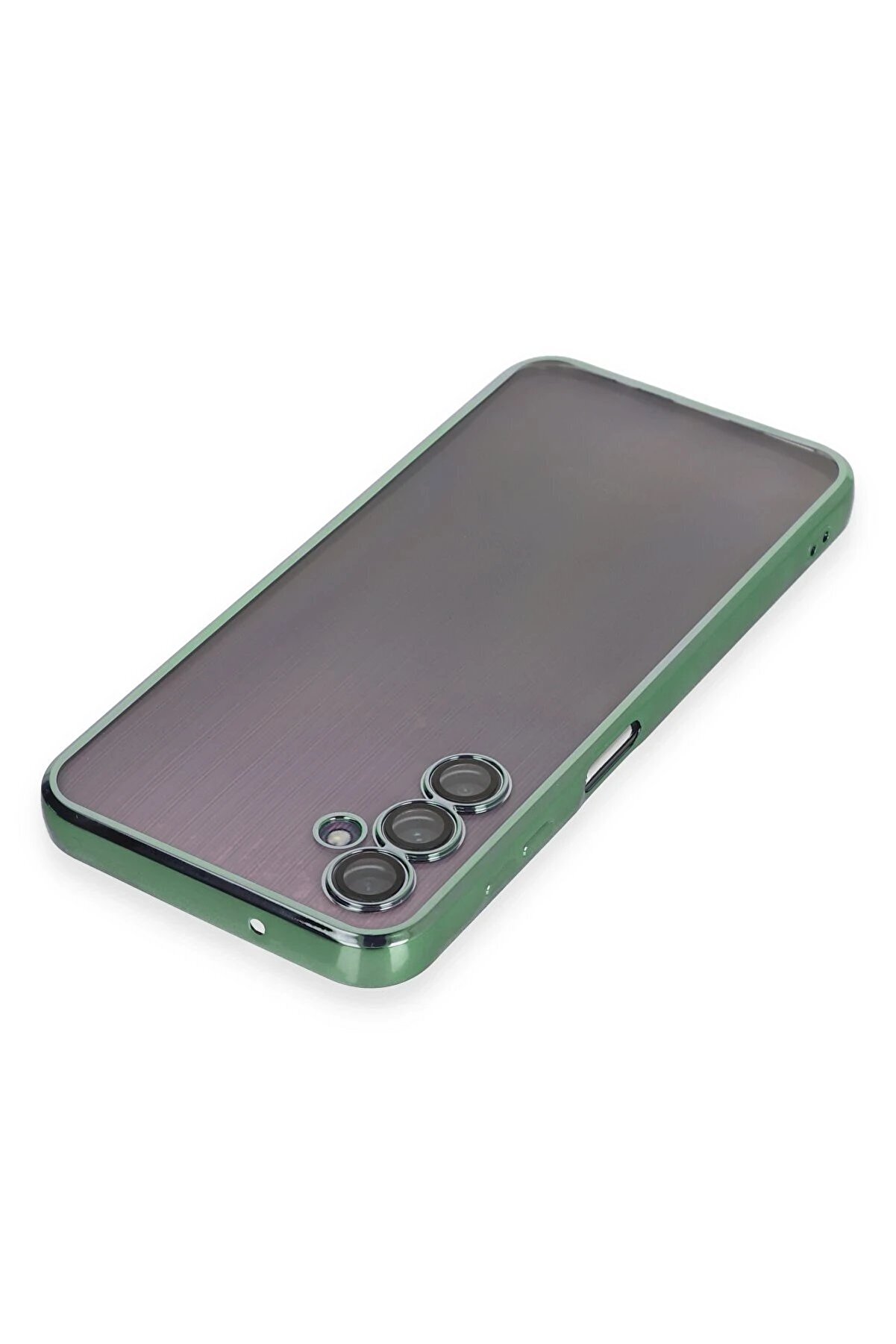 Samsung Galaxy A14 4G Kılıf Lensli̇ Si̇li̇kon - Yeşi̇l - Dropx1763-6552