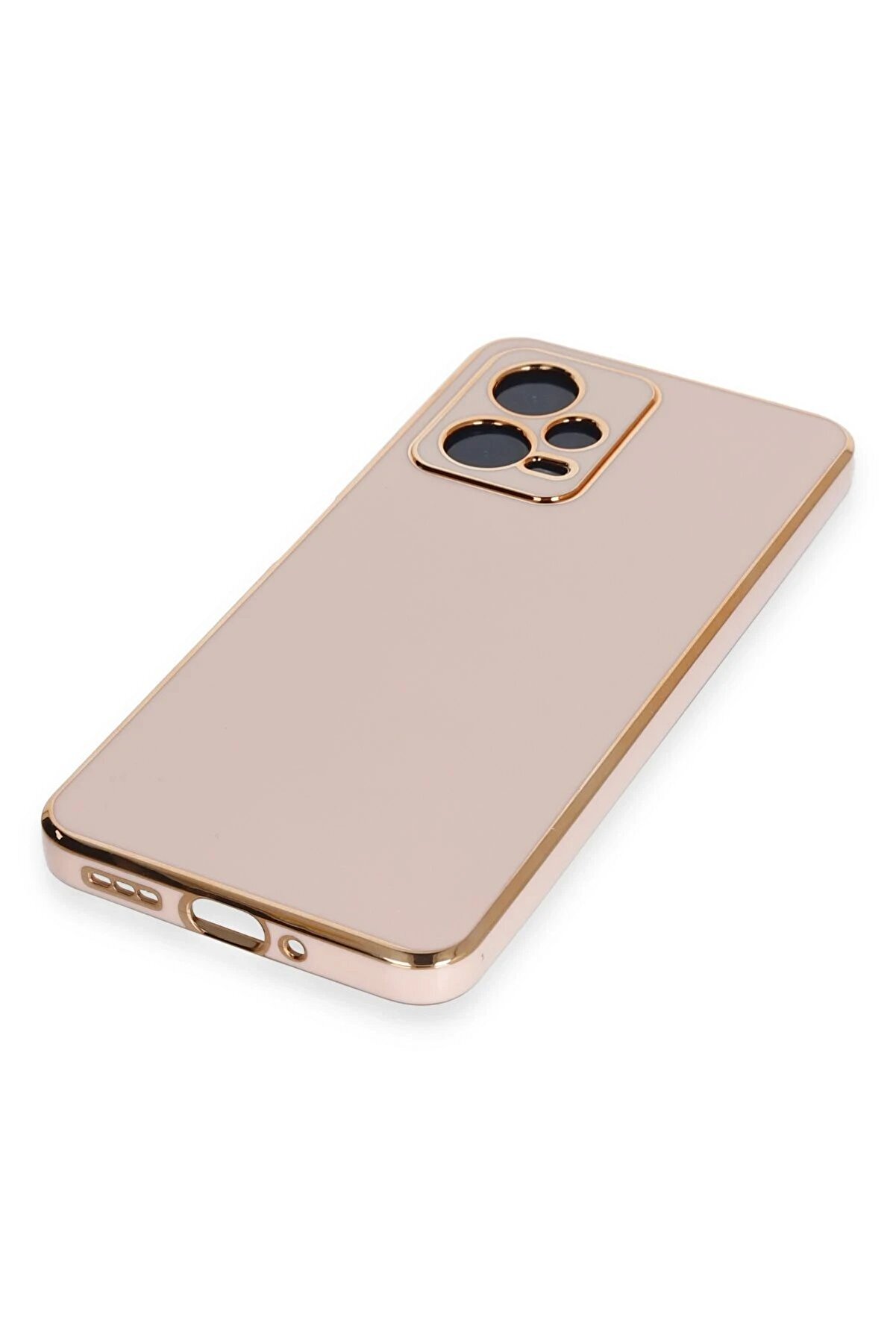 Xi̇aomi̇ Poco X5 5G Kılıf Volet Si̇li̇kon - Pembe - Dropx8025-5798