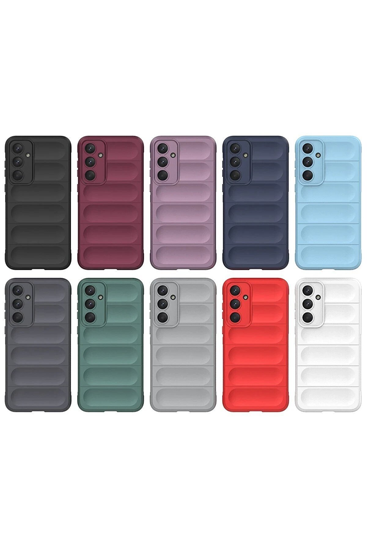 Samsung Galaxy M14 5G Kılıf Opti̇mum Si̇li̇kon - Sky Blue - Dropx2781-3430