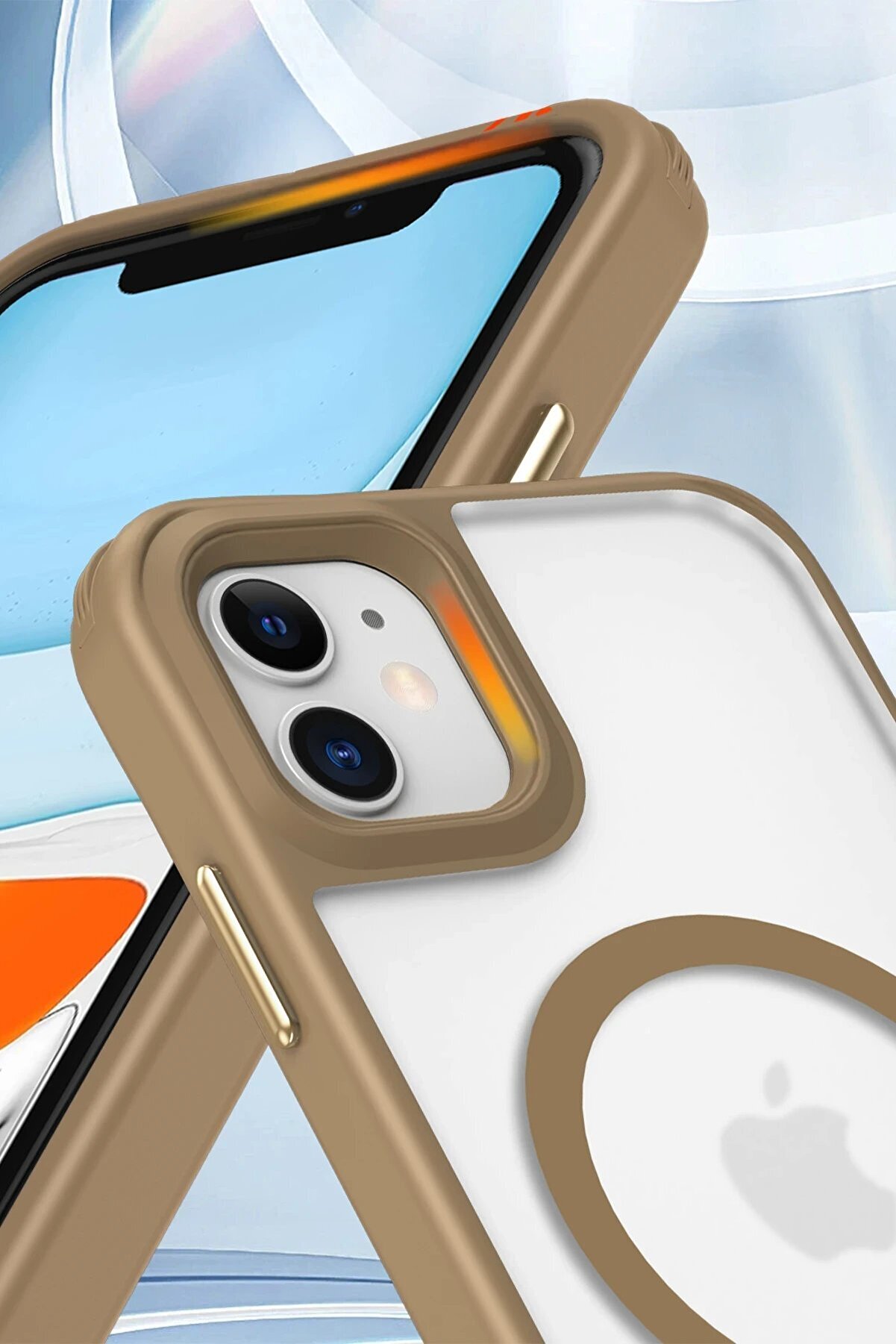 İphone 12 Kılıf Enka Magsafe Si̇li̇kon Kılıf - Si̇yah - Dropx6068-8280