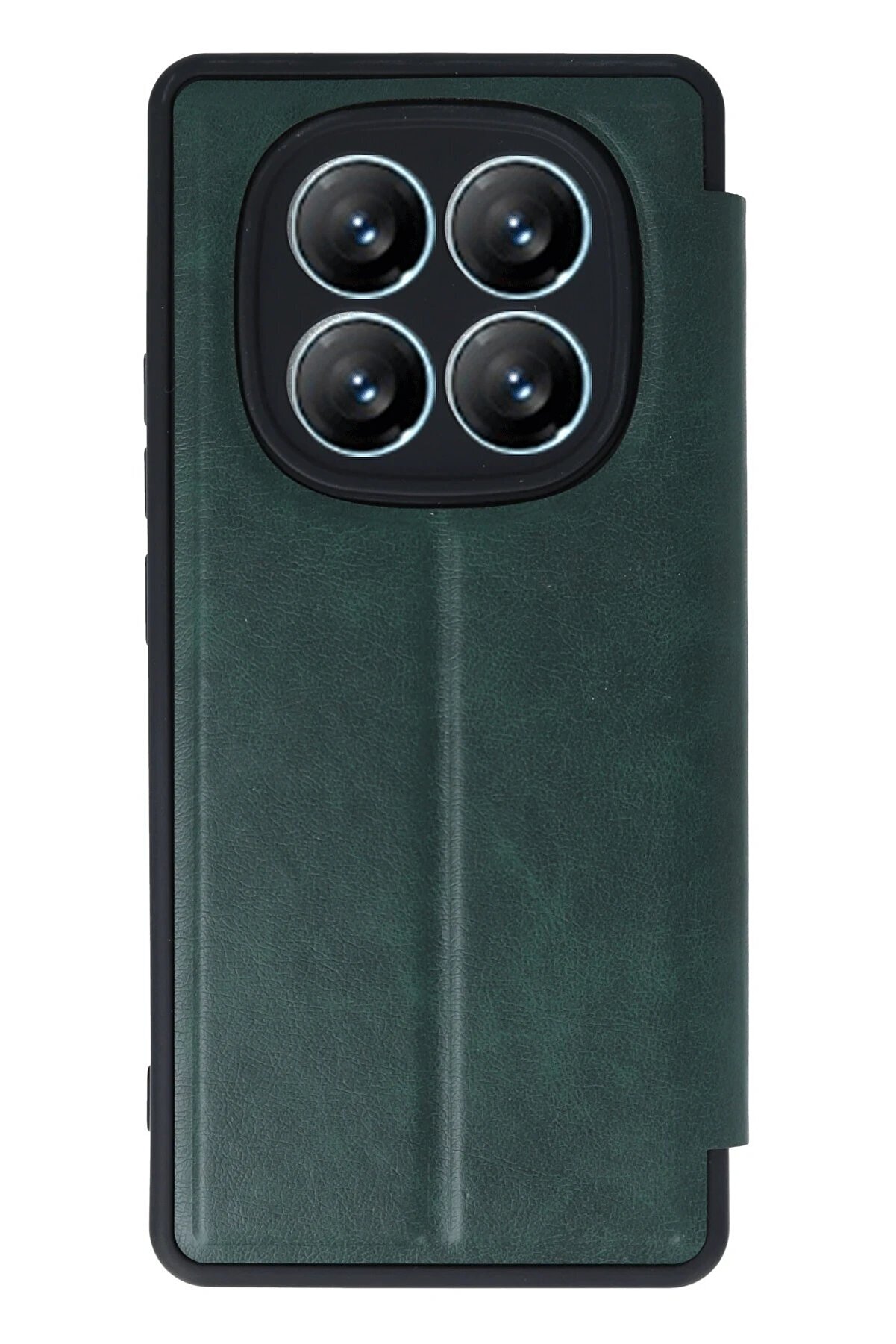 Xi̇aomi̇ Redmi̇ Note 14 Pro 4G Kılıf Fli̇p Cover - Koyu Yeşi̇l - Dropx3474-8215