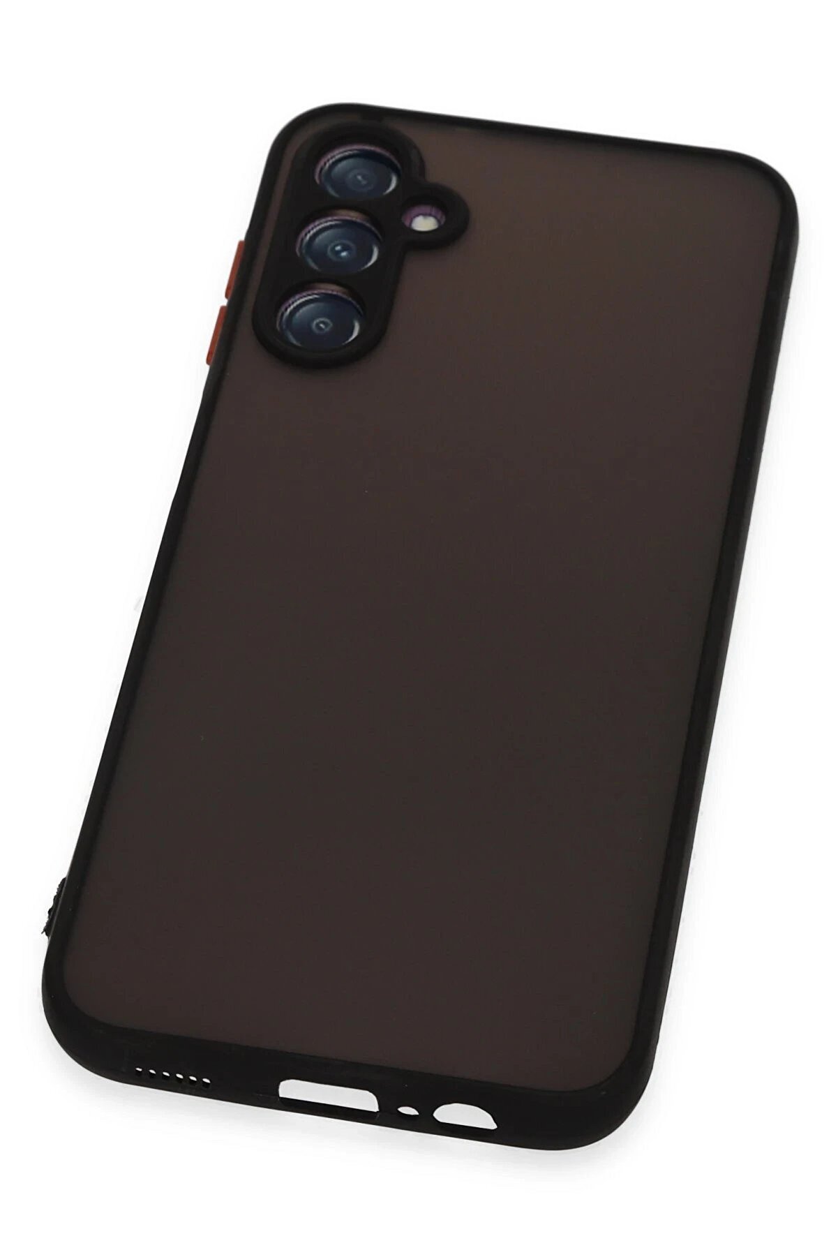 Samsung Galaxy A14 4G Kılıf Montreal Si̇li̇kon Kapak - Si̇yah - Dropx1252-1811