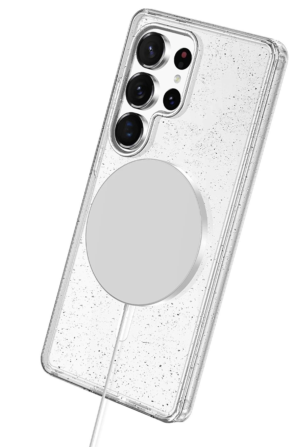 Samsung Galaxy S25 Ultra Star Magsafe Kapak - Şeffaf - Dropx1473-8805