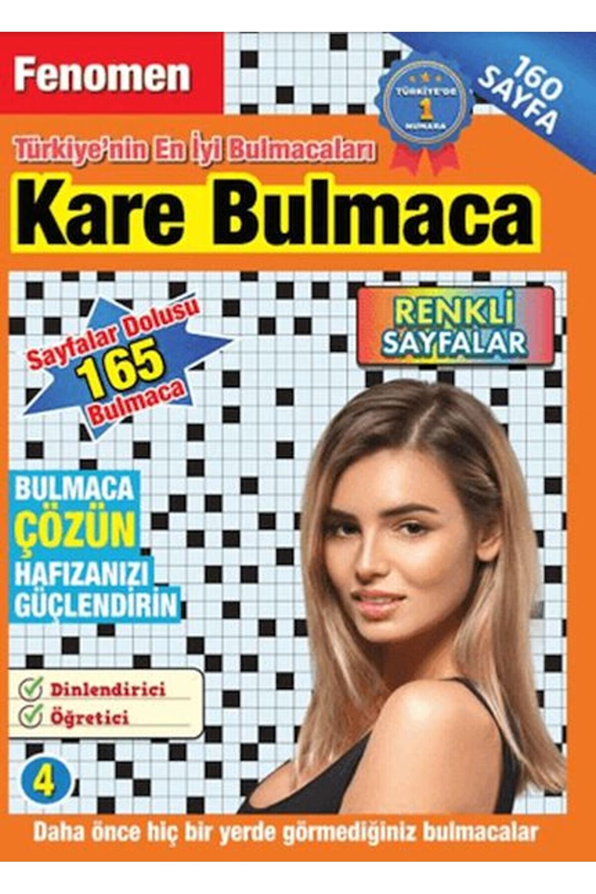 Karatay Yayınları Fenomen Kare Bulmaca 4