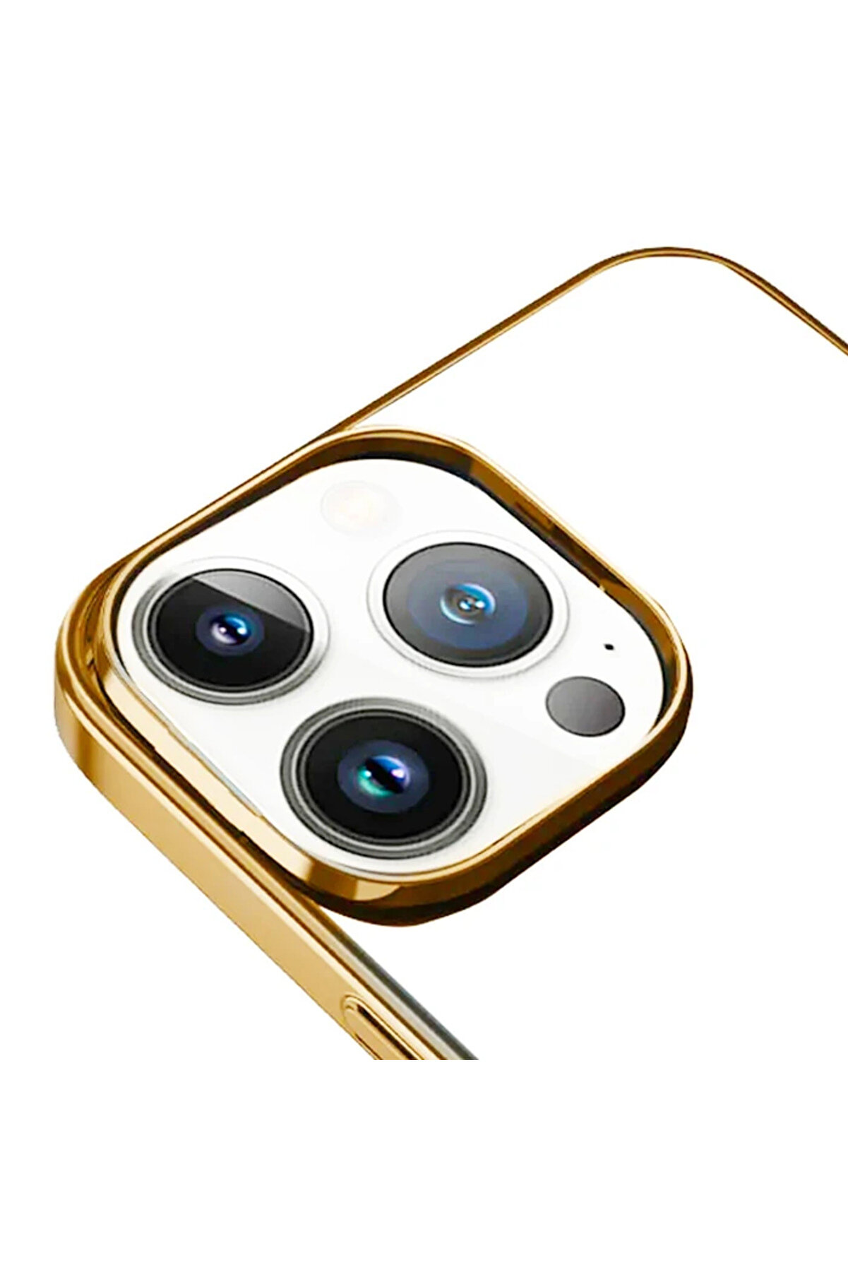 Ally İphone 13 Pro Max 6.7İnç Magsafe Uyumlu Renkli̇ Kenar Si̇li̇kon Kılıf-(1903 - Dropx9696-8619