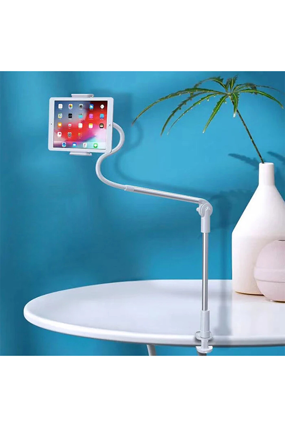 Ally Ayarlanabi̇li̇r 360 Derece Masa Üstü Tablet Telefon Tutucu-(1903) - Dropx4189-9039