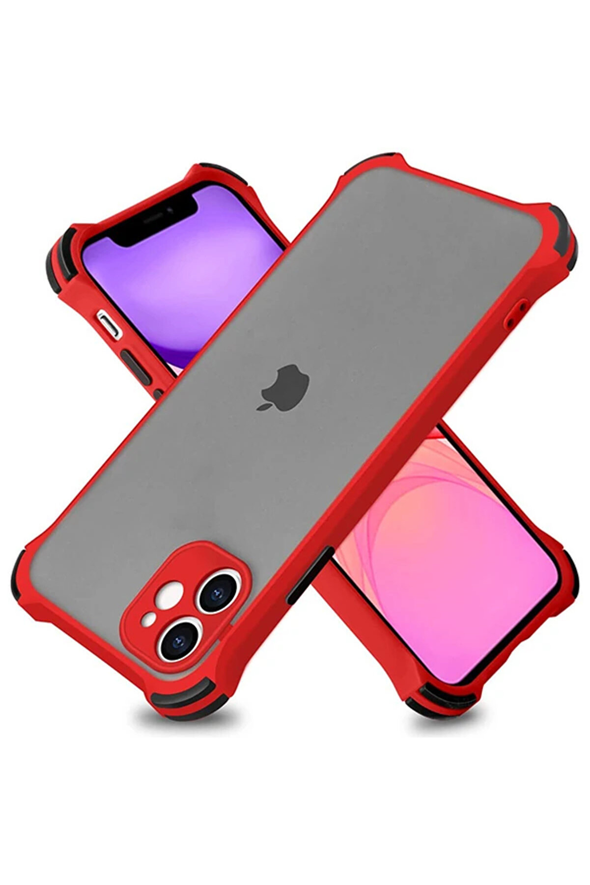 Ally İphone 11 6.1 İnch Shockproof Kamera Koruma Darbe Emi̇ci̇ Kılıf-(1903) - Dropx8488-2039